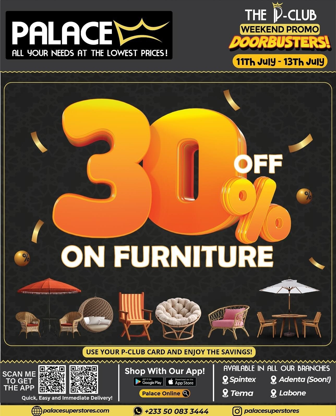 🛋️ Palace Mall Furniture Sale | Save 30% Today! 🏷️