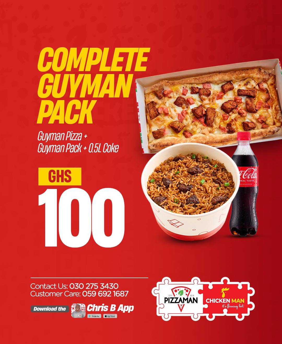 🍗🍕 Pizzaman Chickenman: Complete Guyman Pack! 💪