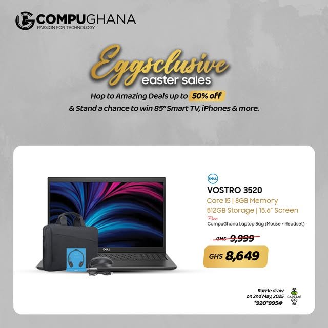 🐰 Easter Tech Extravaganza at Compu Ghana! 🌟