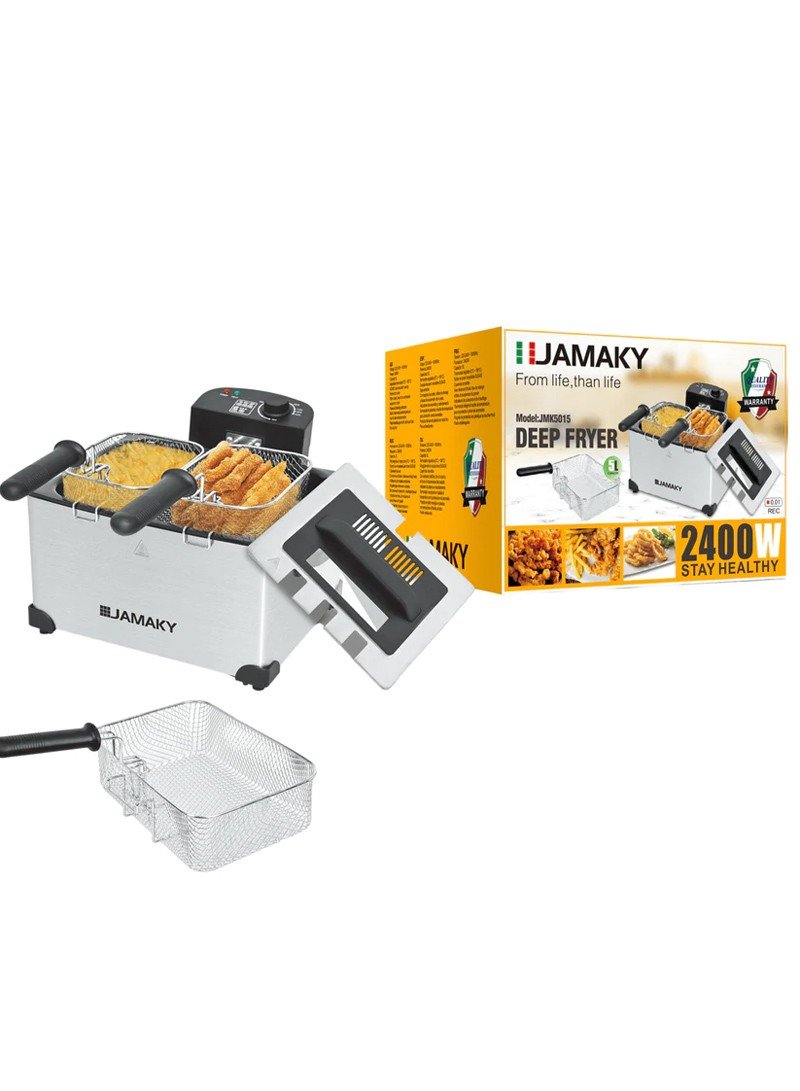 2400W Stainless Steel Deep Fryer (JMK5015)