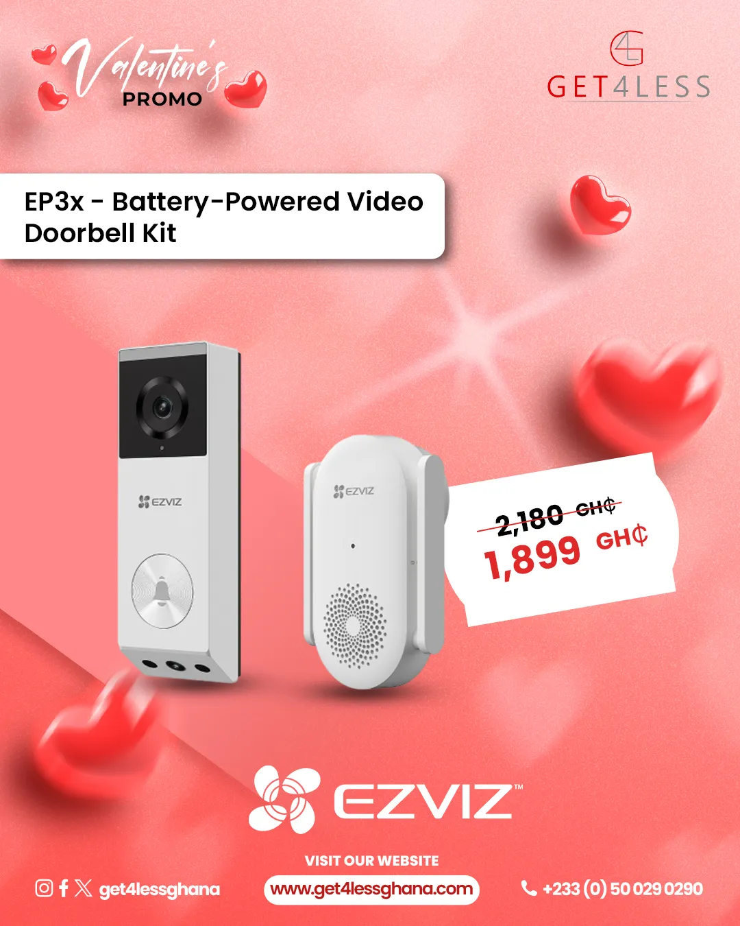 🎁 Get4Less Ghana Valentine Deals | Juicy Promos Inside!