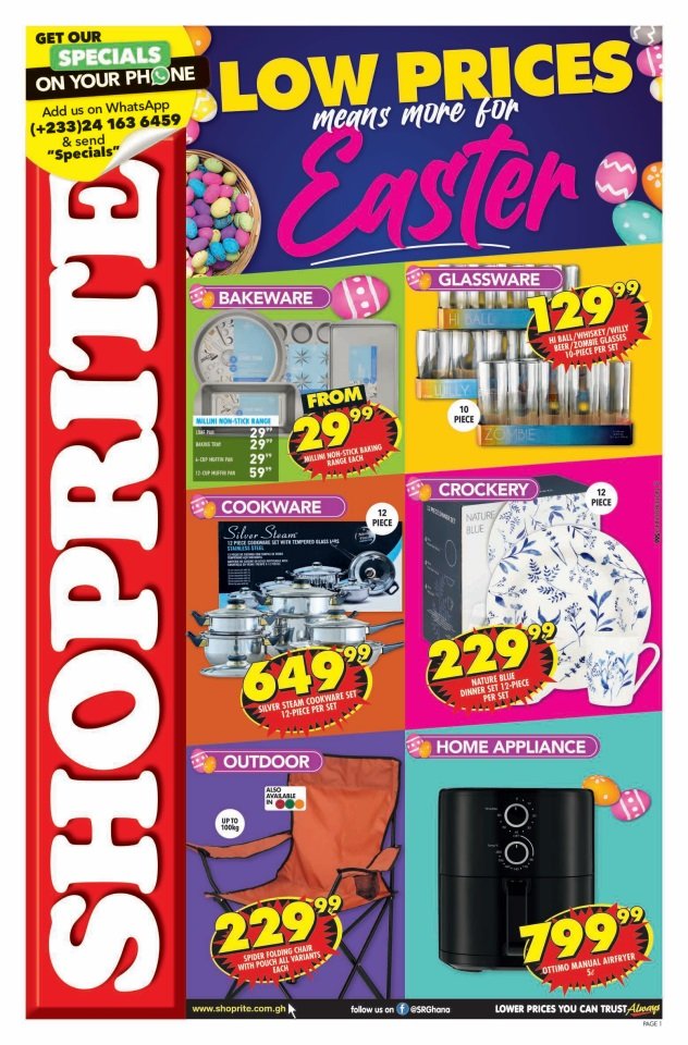 🐣 Discover Shoprite Ghana's Easter Favorites! 🌟