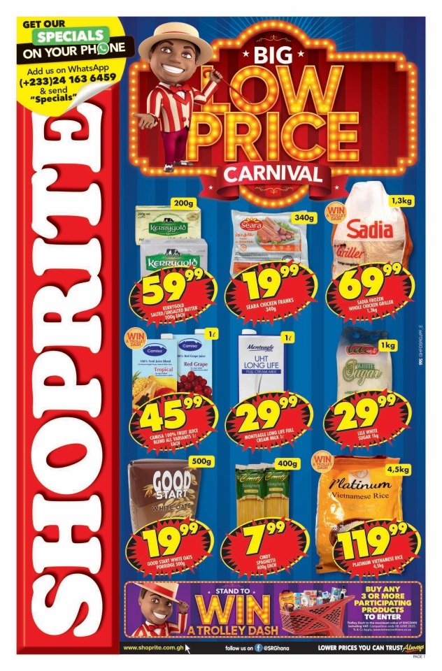 🛍️ Shoprite BIG LOW PRICE Carnival – Unbeatable Discounts Await! 🎉✨