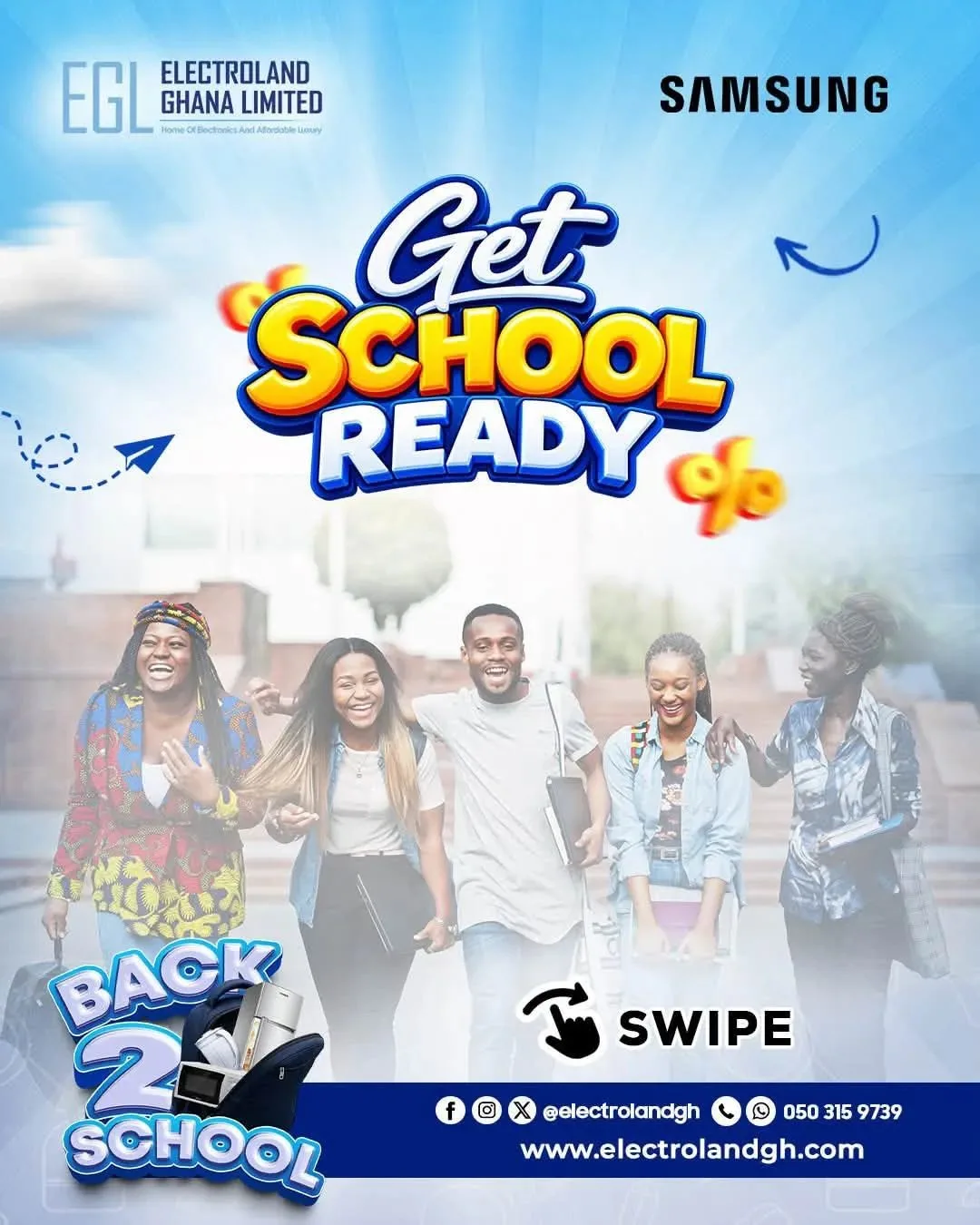 Electroland Ghana Back2school Promo Reduction