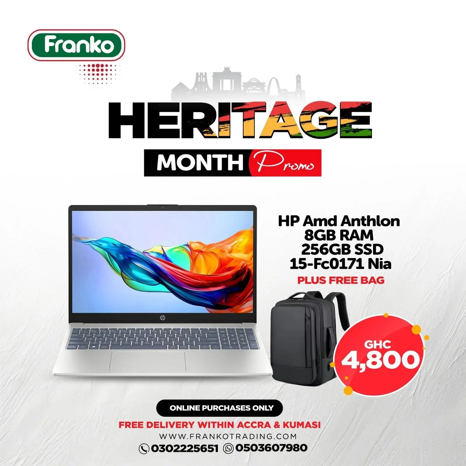 Franko Ghana Heritage Month Promo october