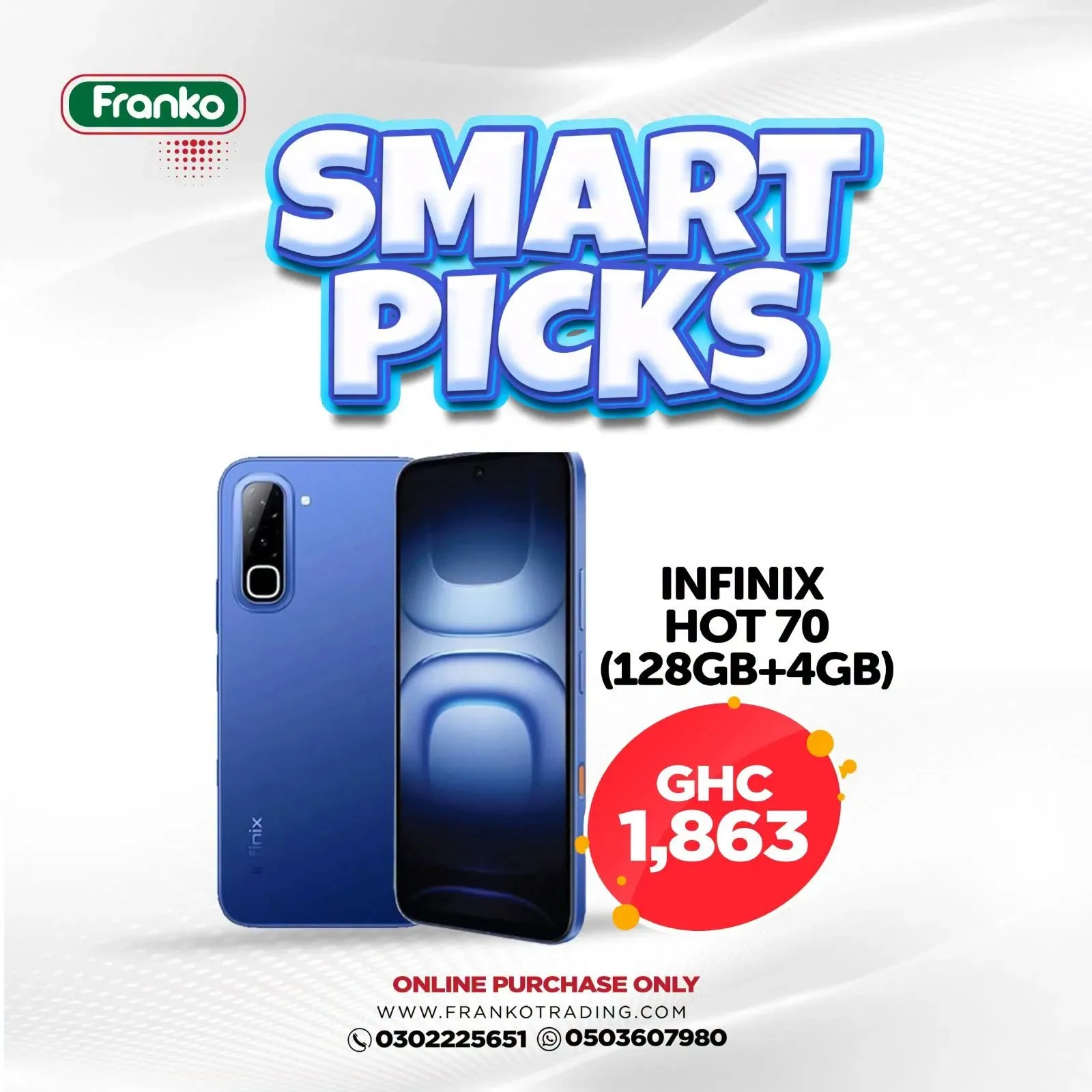 Franko Ghana Smart Picks on Smartphones deals