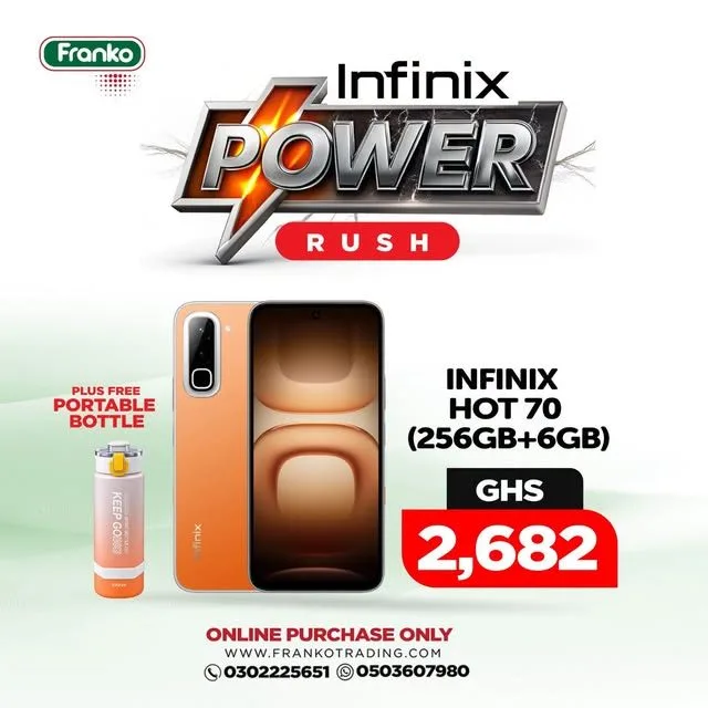 Franko Trading Ghana Infinix Rush Promo