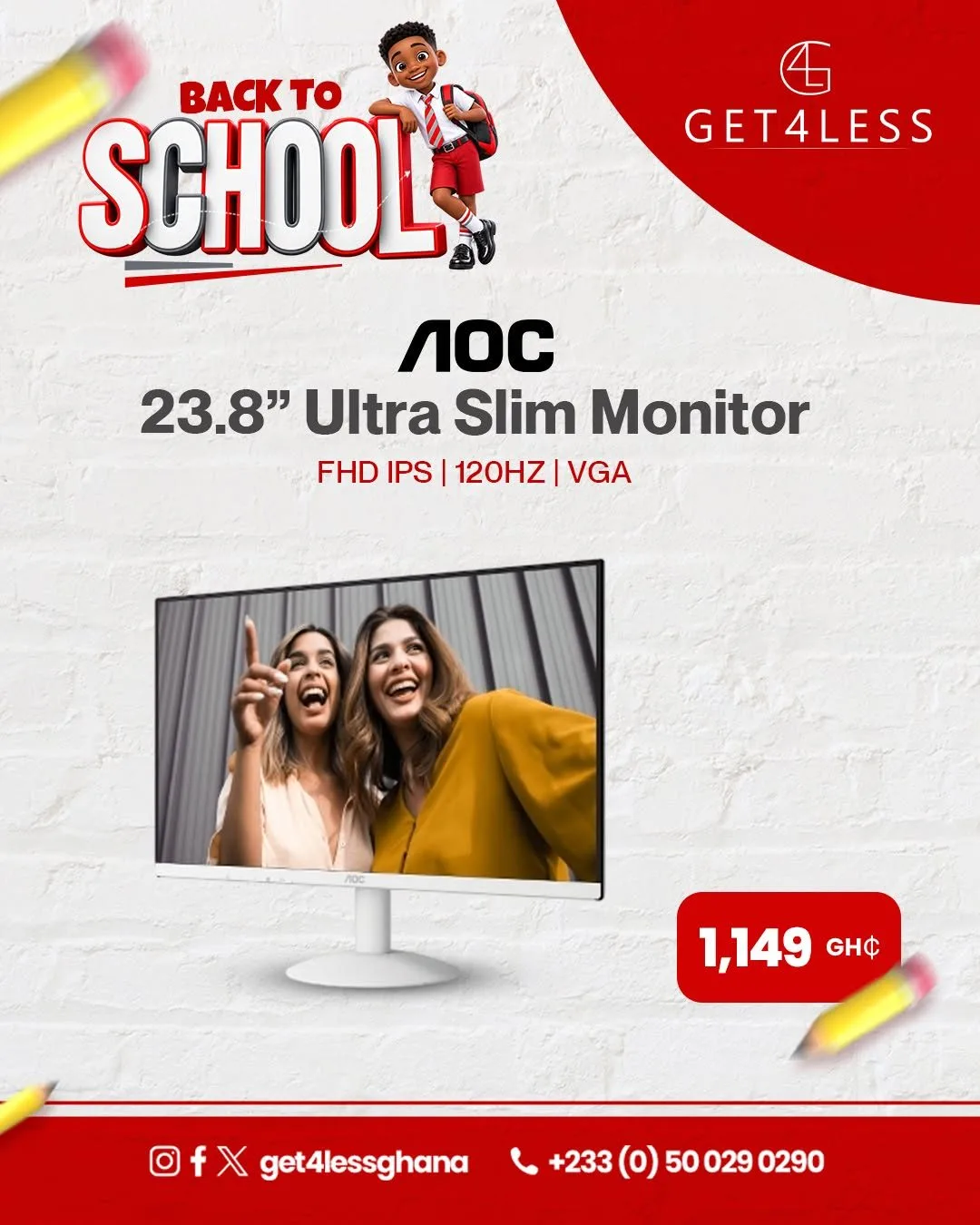 Get4less Ghana Back2School Offers & Deals