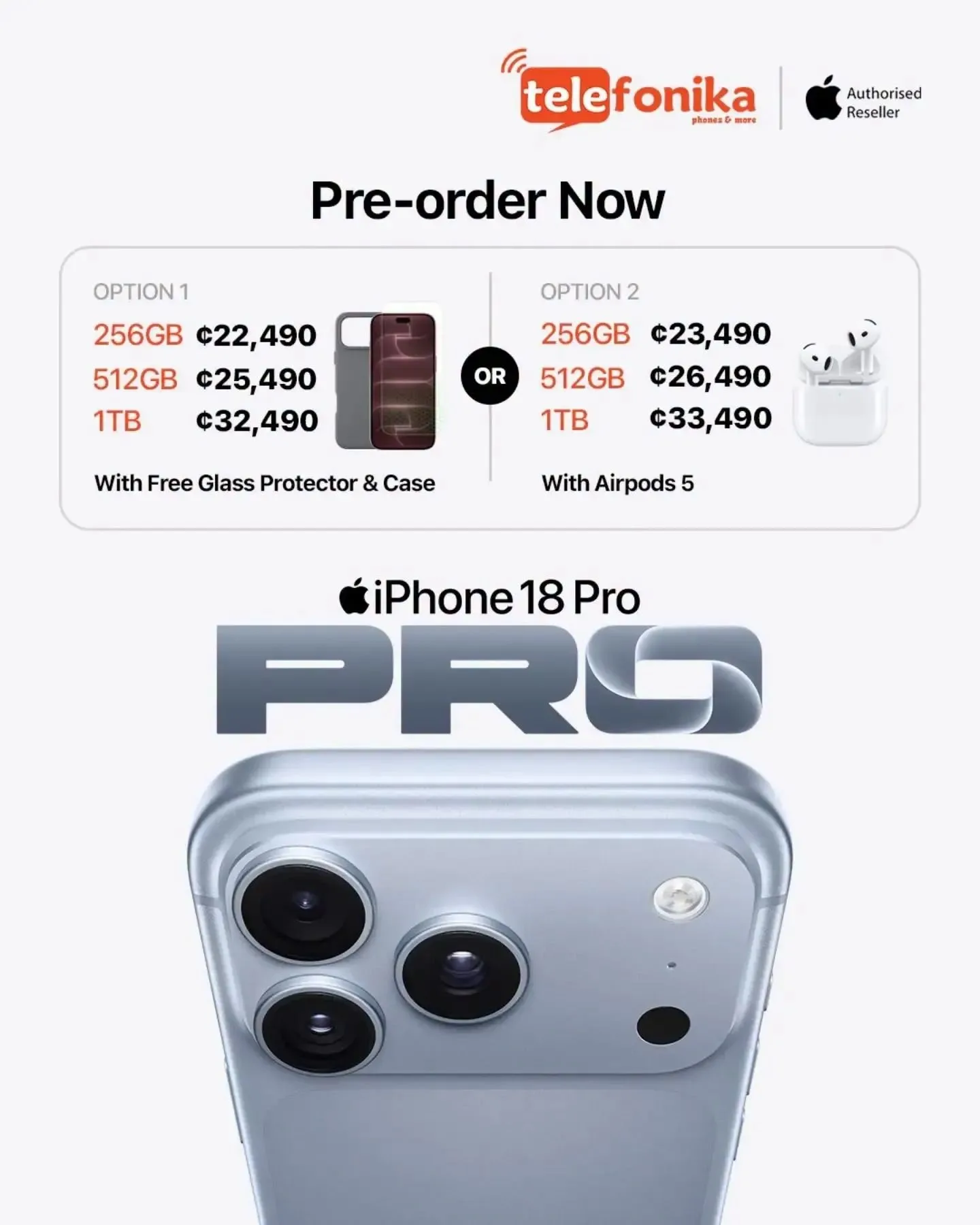 Telefonika Ghana Iphone Pre-Sale Offers