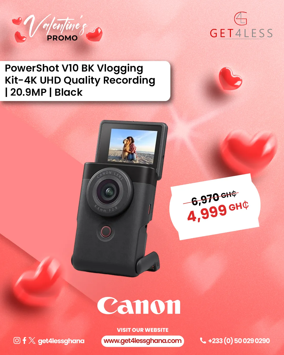 🎁 Get4Less Ghana Valentine Deals | Juicy Promos Inside!