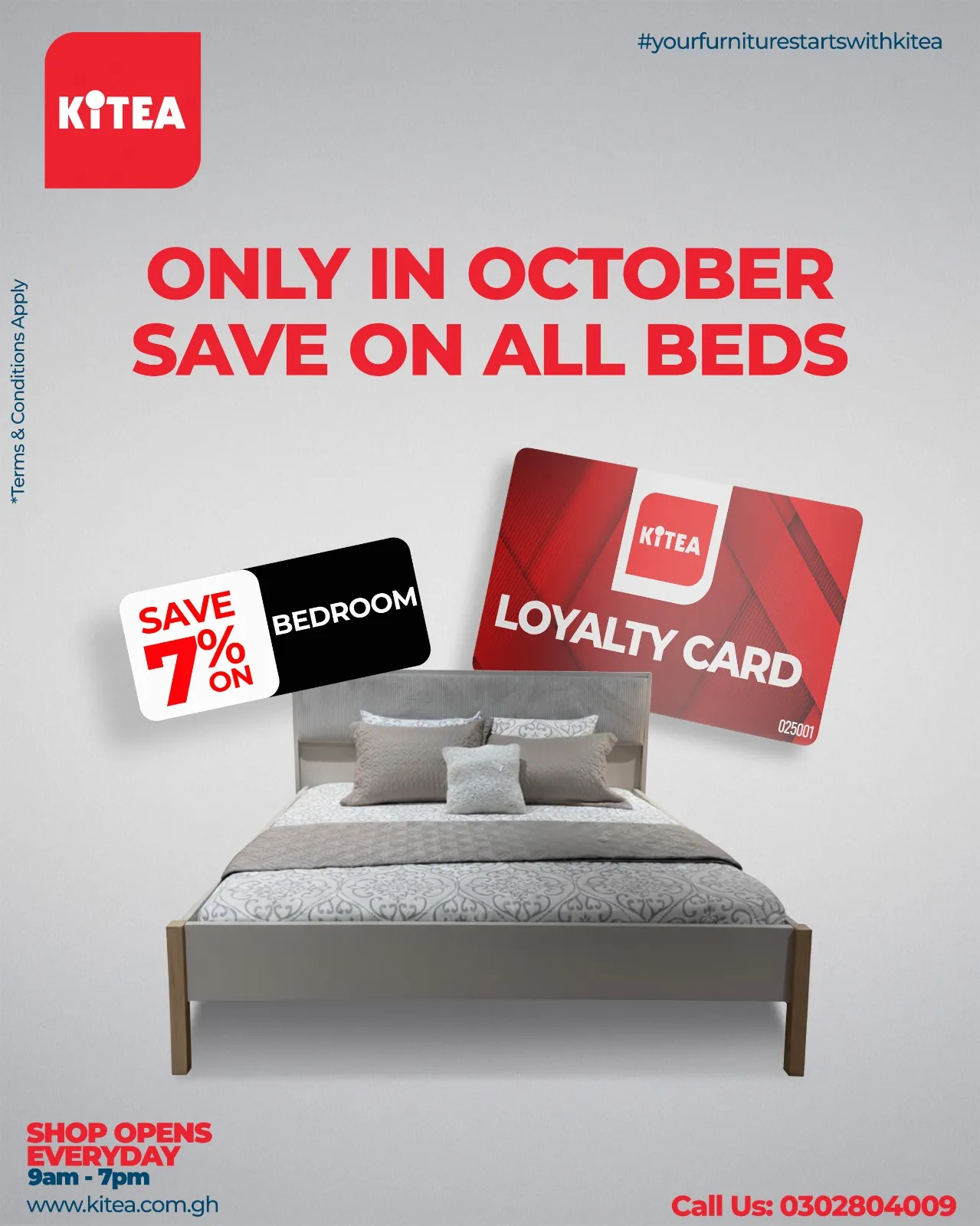 🍂 Kitea | October Promo & Flyers – Style at Smart Prices! 🛋️GH