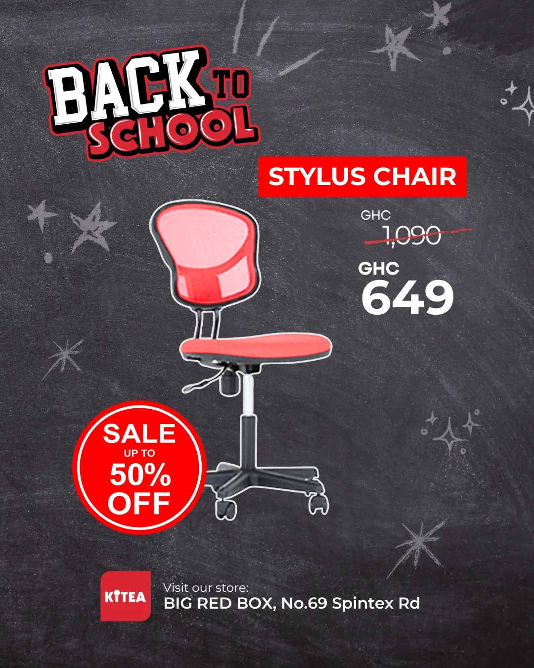 📚 Kitea Back to School Promo | 🪑 Smart Style for Student Life!