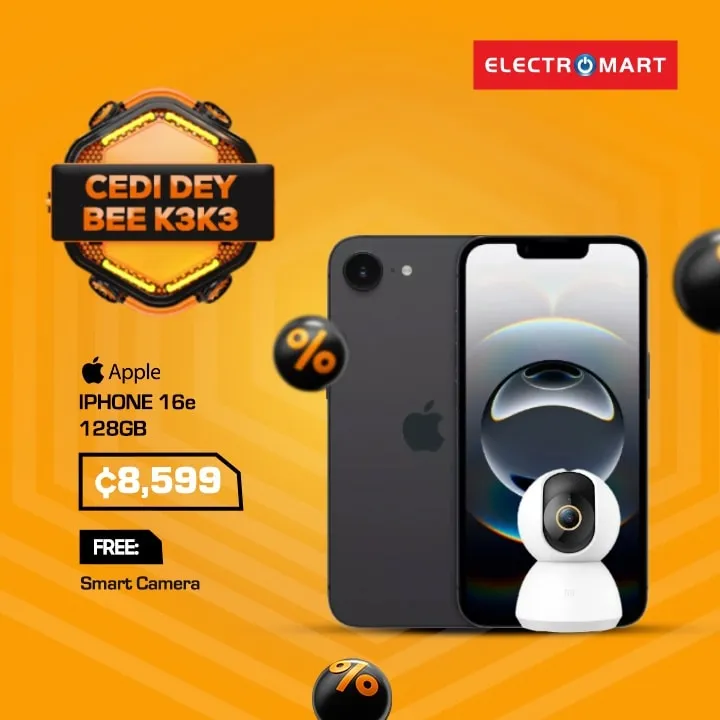📱 CEDI DEY! Electromart iPhone 16 Promo 🇬🇭 | BEE K3K3 🎉