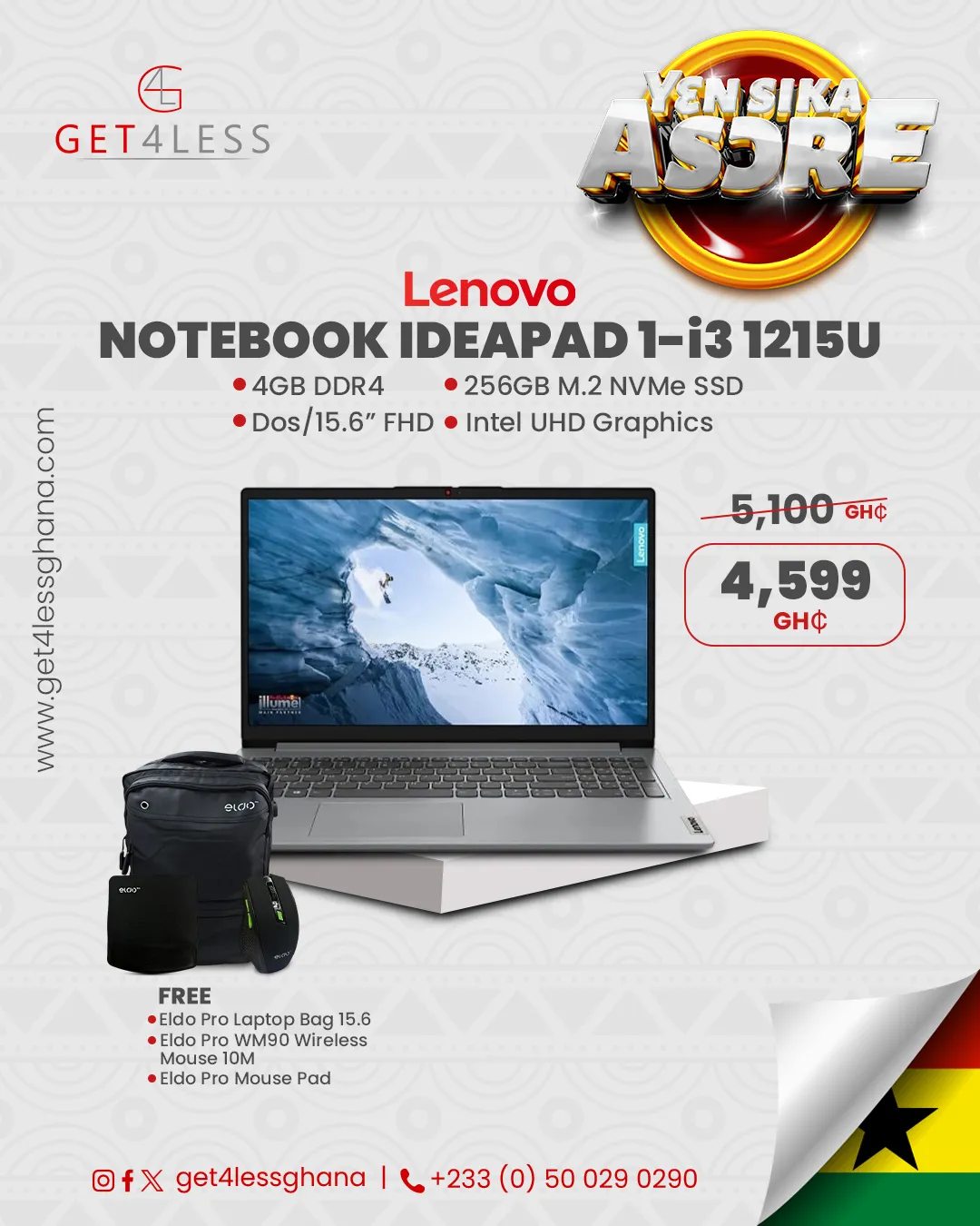 🎉 Yen Sika Asore Promo | Get4less Ghana's Ultimate Savings Deal 🛍️