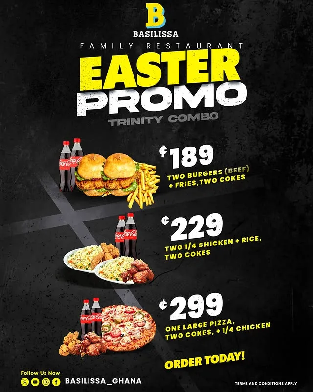 Basilissa Ghana Food Promo – Tasty Savings for You! 🍽️🎁