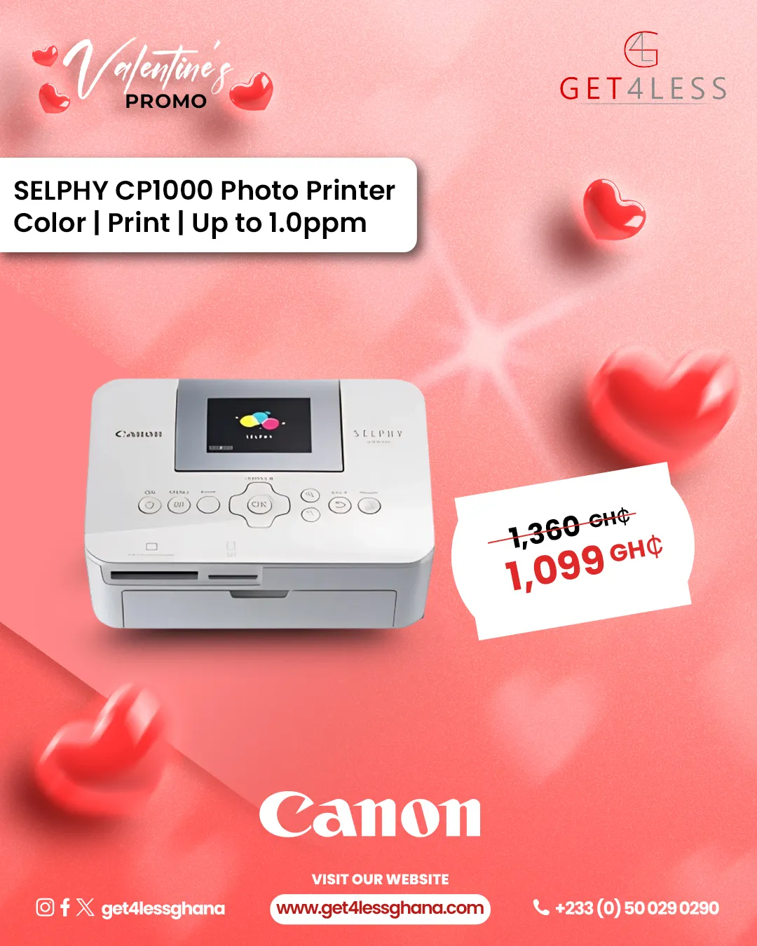 🎁 Get4Less Ghana Valentine Deals | Juicy Promos Inside!