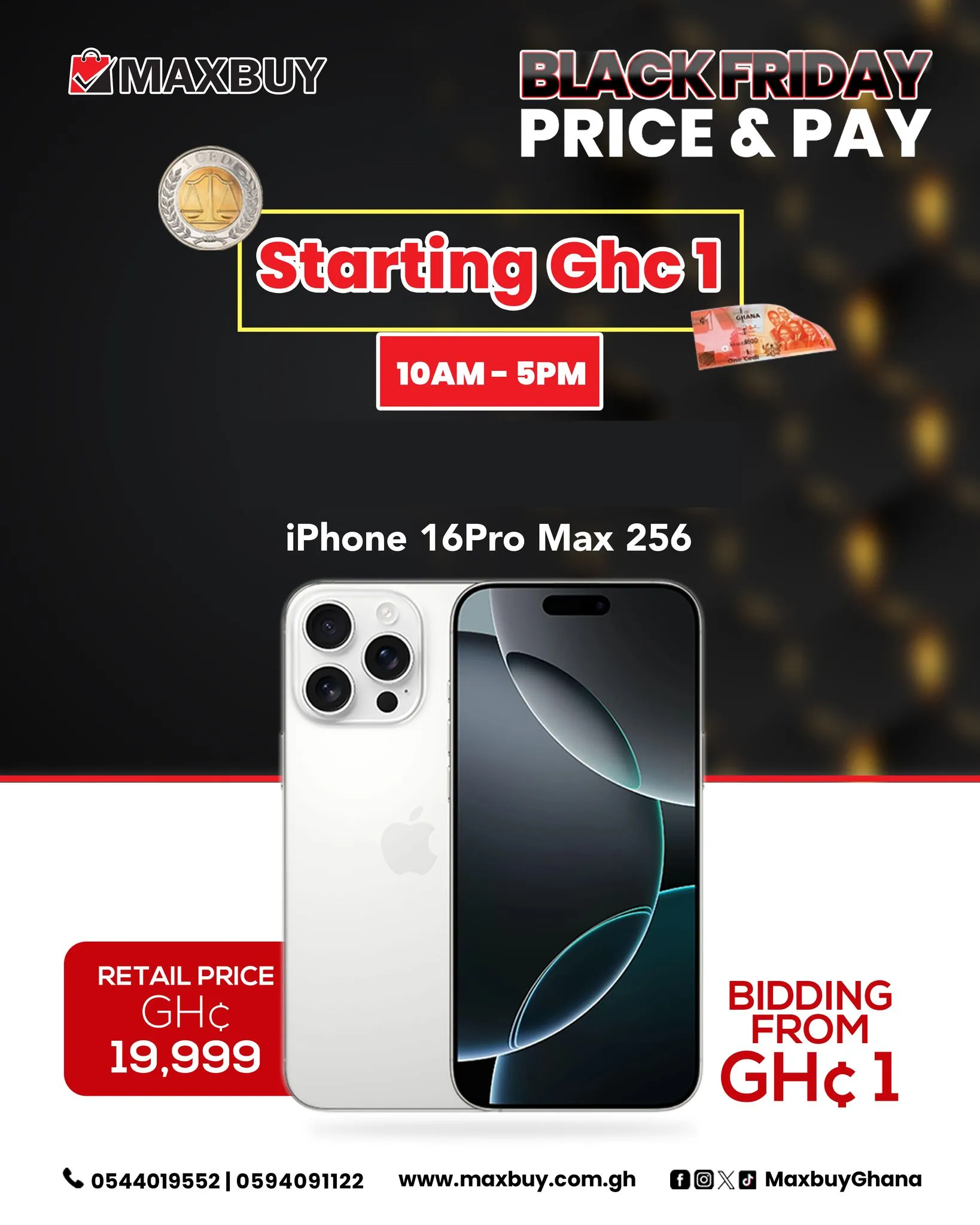 💥 Maxbuy Black Friday Deals | November 2025 | From GHS 1