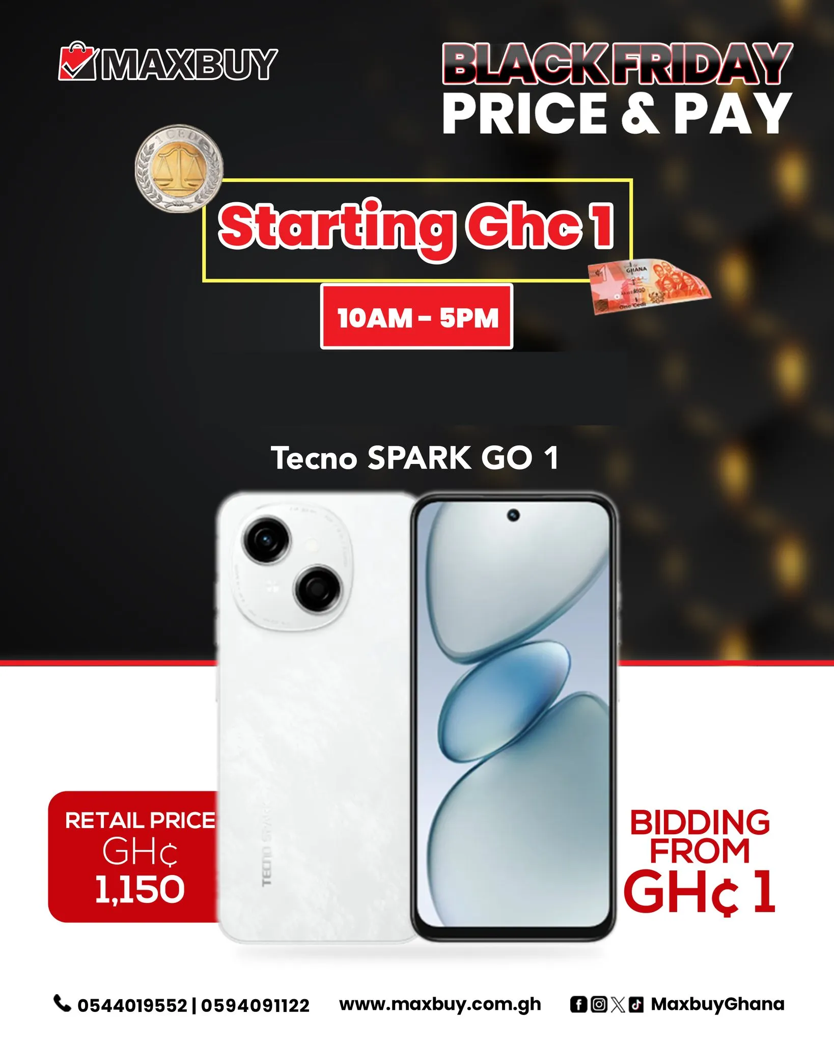 💥 Maxbuy Black Friday Deals | November 2025 | From GHS 1