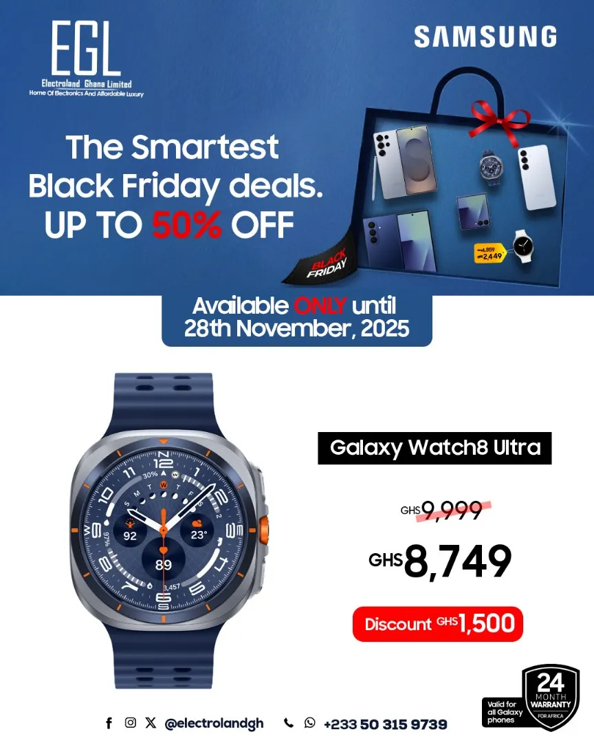 ⚡Electroland Ghana 🔥 Smart Black Friday Deals – Up to 50%