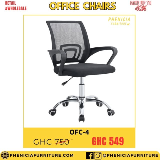 🪑 Phenicia Furniture Office Chairs Promo! 🎉