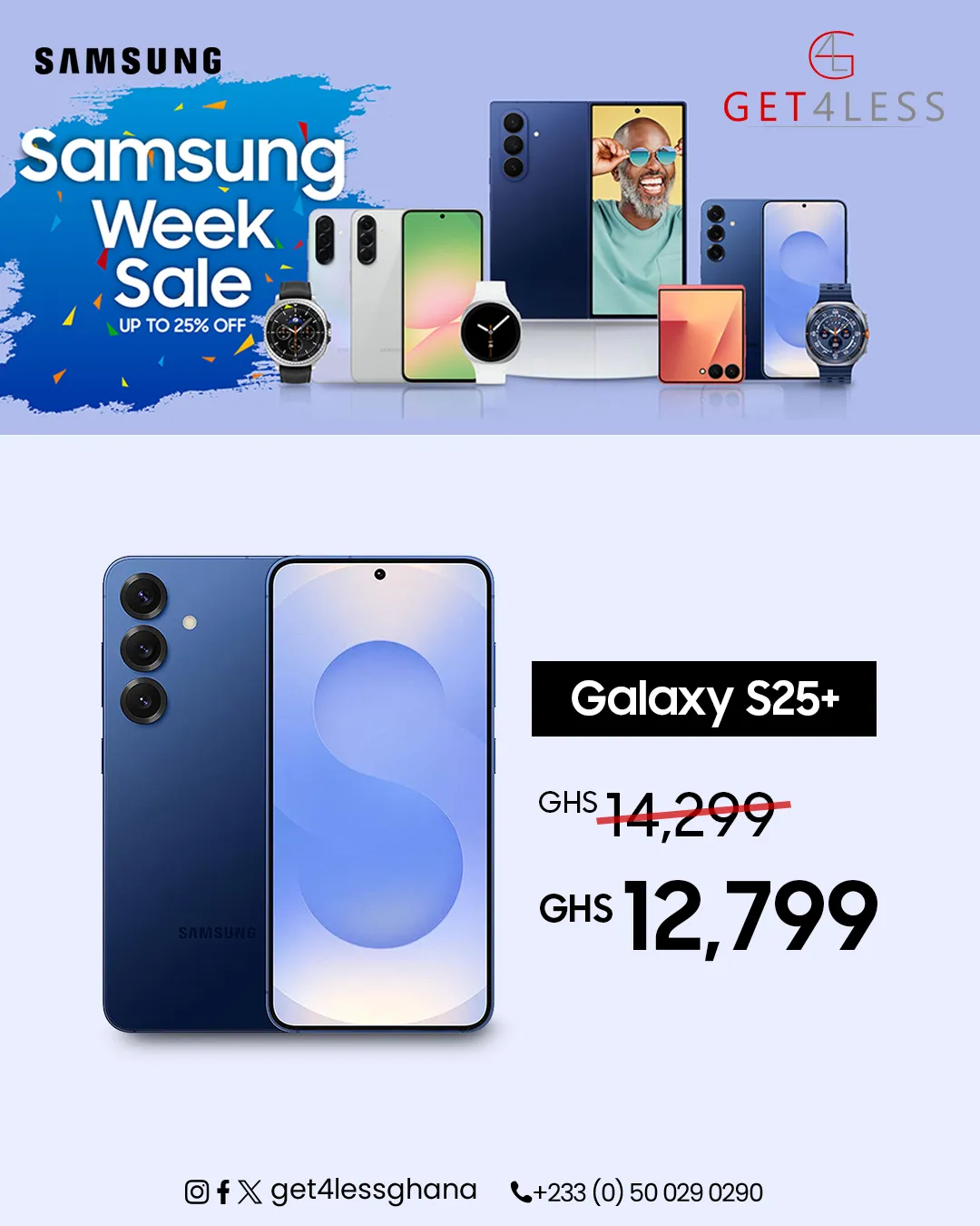 🔥 Get4less Ghana | Samsung Promo – Smart Deals Await! 🇬🇭📦
