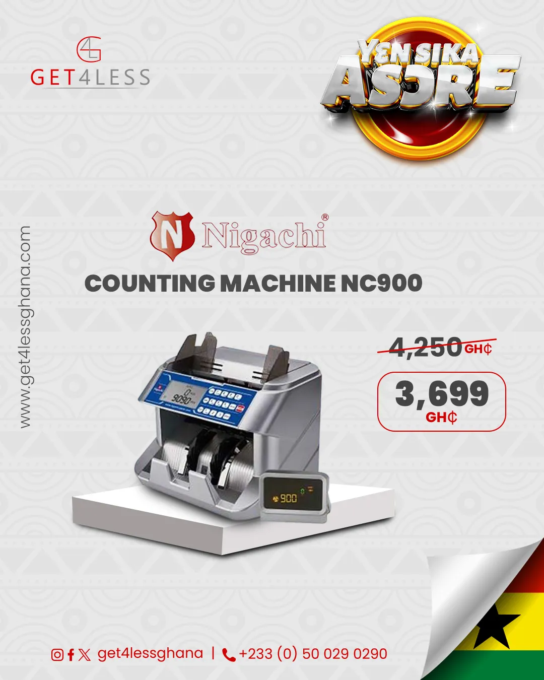 🎉 Yen Sika Asore Promo | Get4less Ghana's Ultimate Savings Deal 🛍️