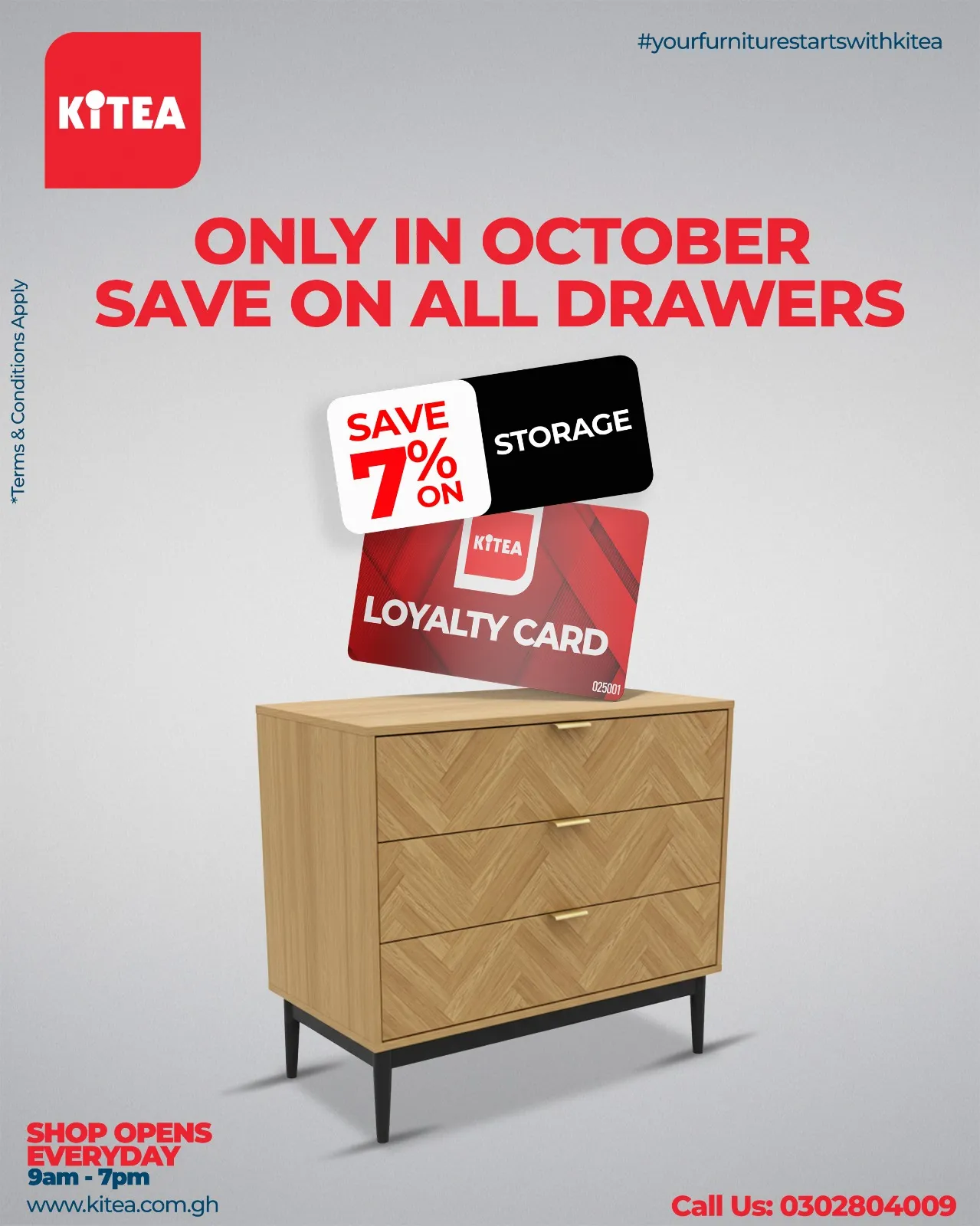 🍂 Kitea | October Promo & Flyers – Style at Smart Prices! 🛋️GH