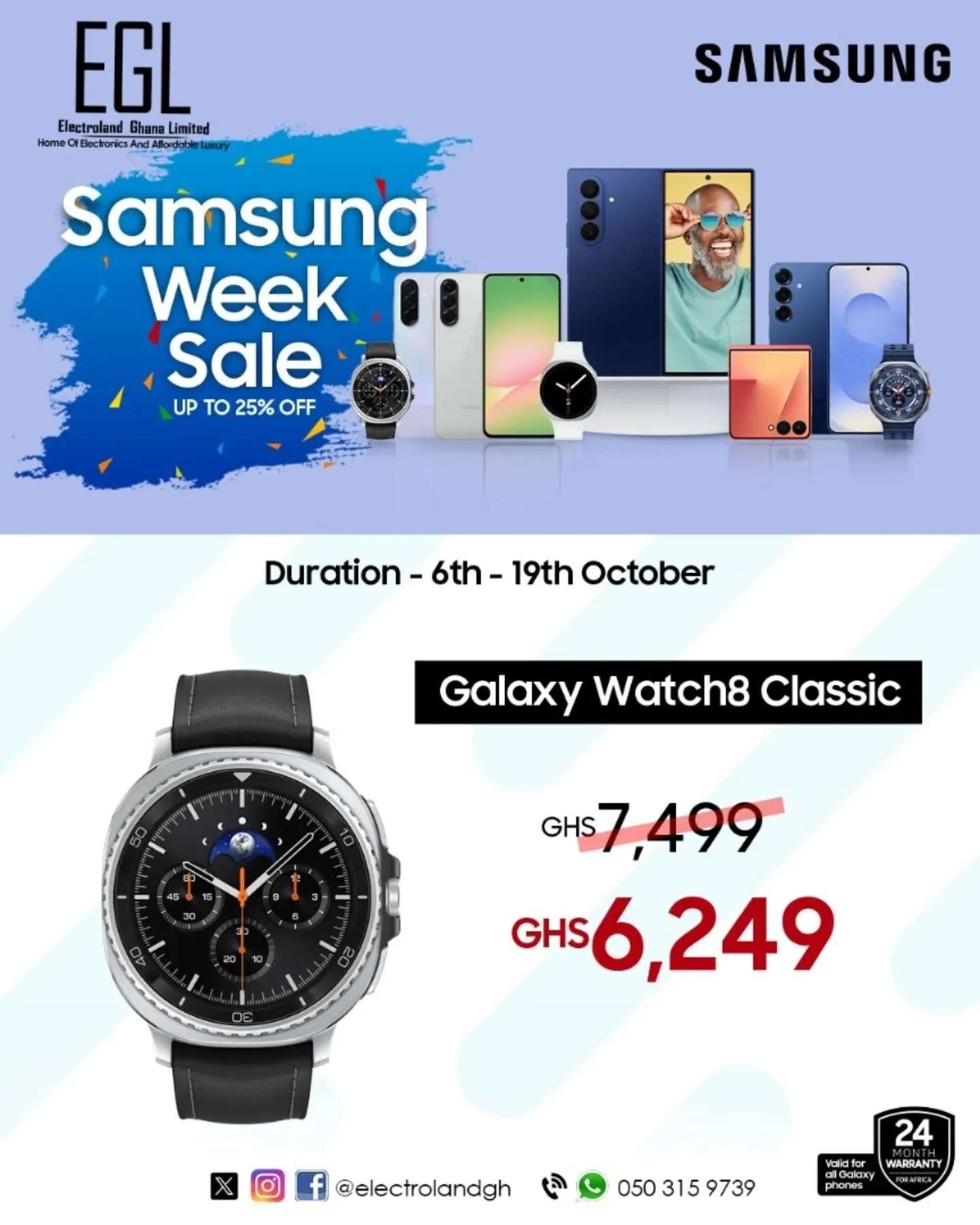 🔥 Electroland Ghana | October Samsung Deals You Can’t Miss! 🇬🇭💸