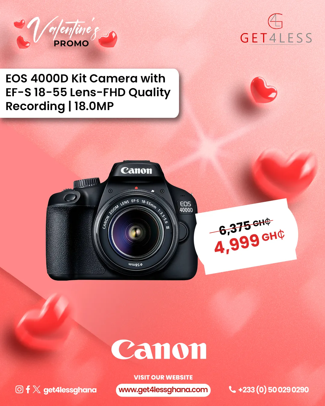 🎁 Get4Less Ghana Valentine Deals | Juicy Promos Inside!