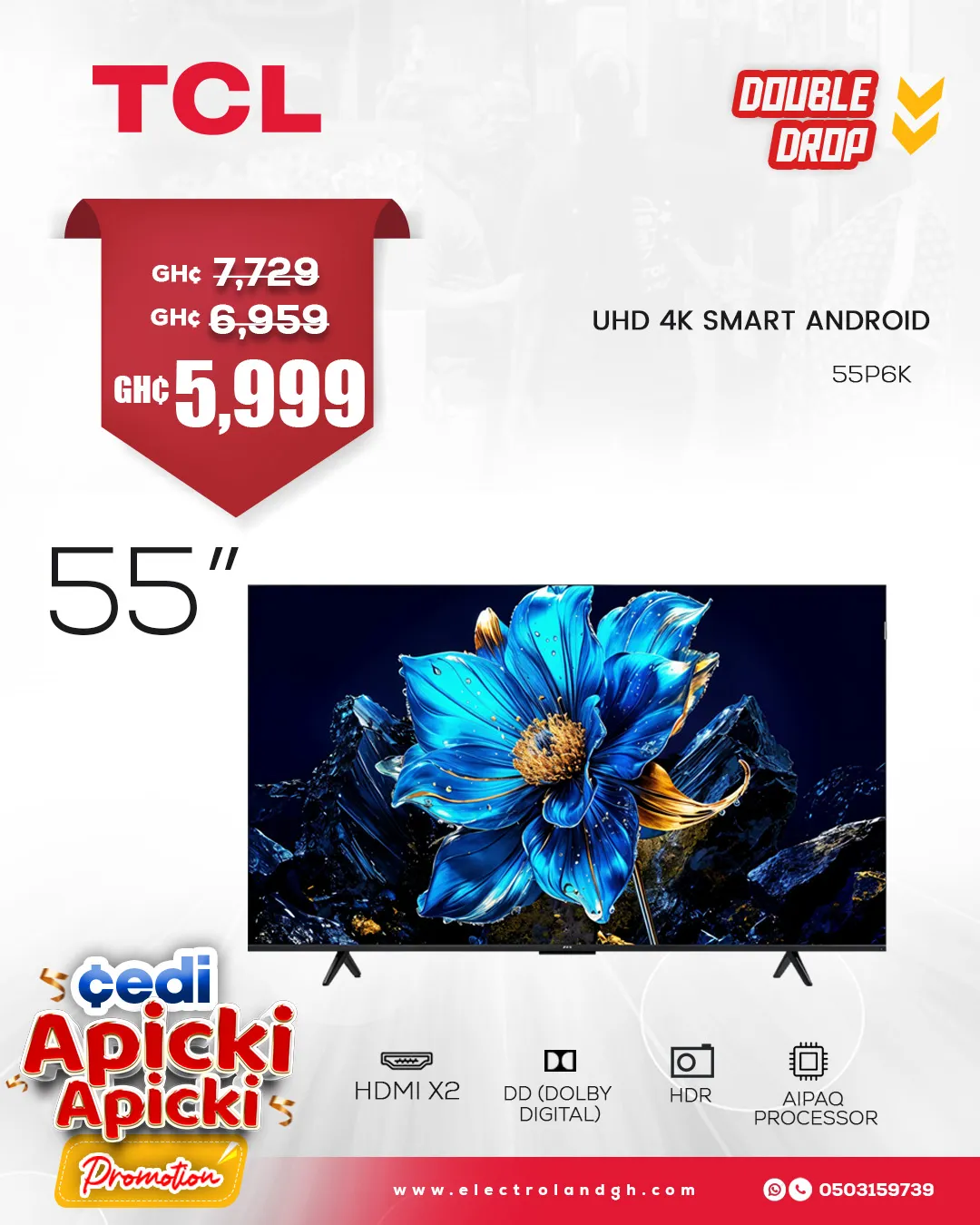 📺 TCL Electronics Promo | Big Deals @ Electroland Ghana 🎉