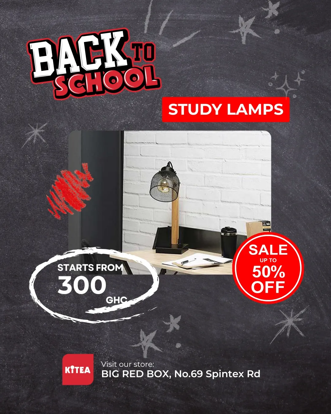 📚 Kitea Back to School Promo | 🪑 Smart Style for Student Life!