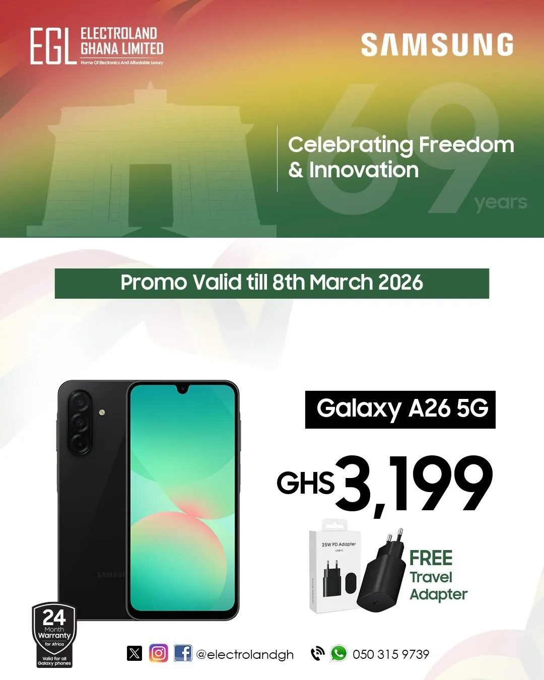 🇬🇭 Electroland Ghana Independence | Offers & Vouchers 🎉