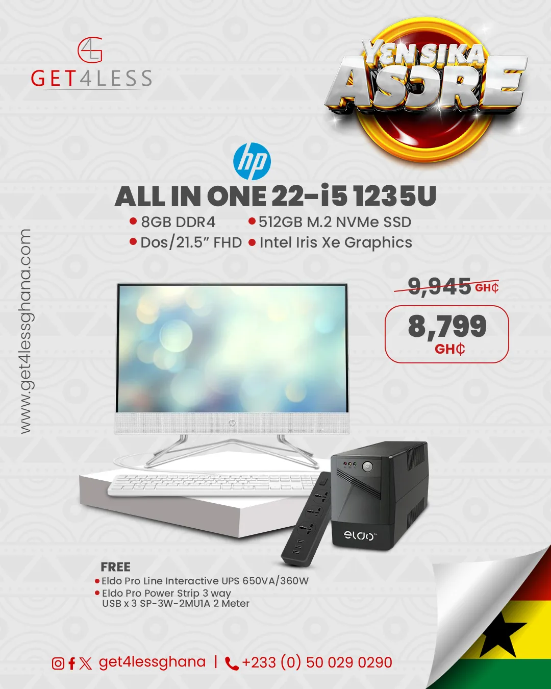 🎉 Yen Sika Asore Promo | Get4less Ghana's Ultimate Savings Deal 🛍️
