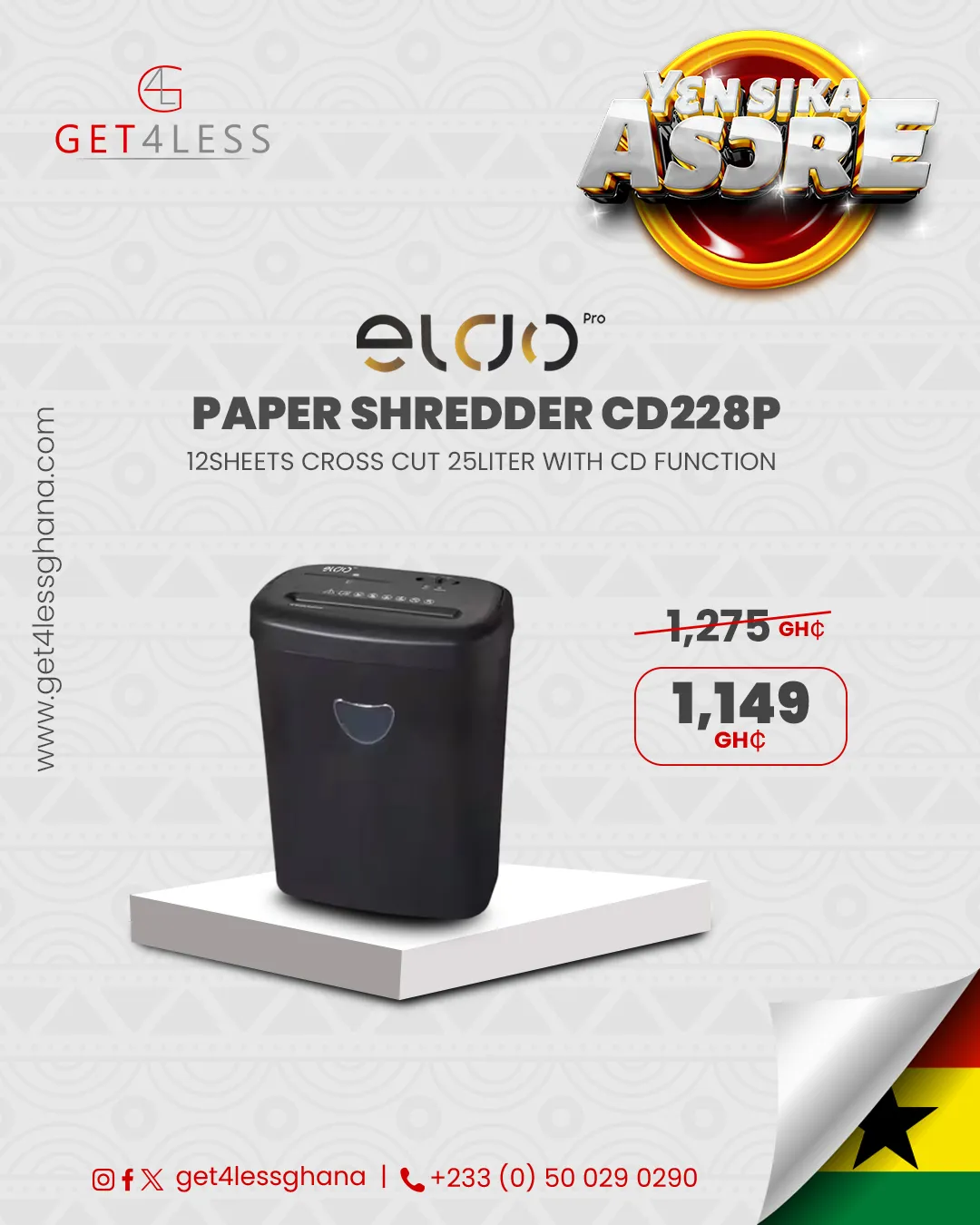 🎉 Yen Sika Asore Promo | Get4less Ghana's Ultimate Savings Deal 🛍️