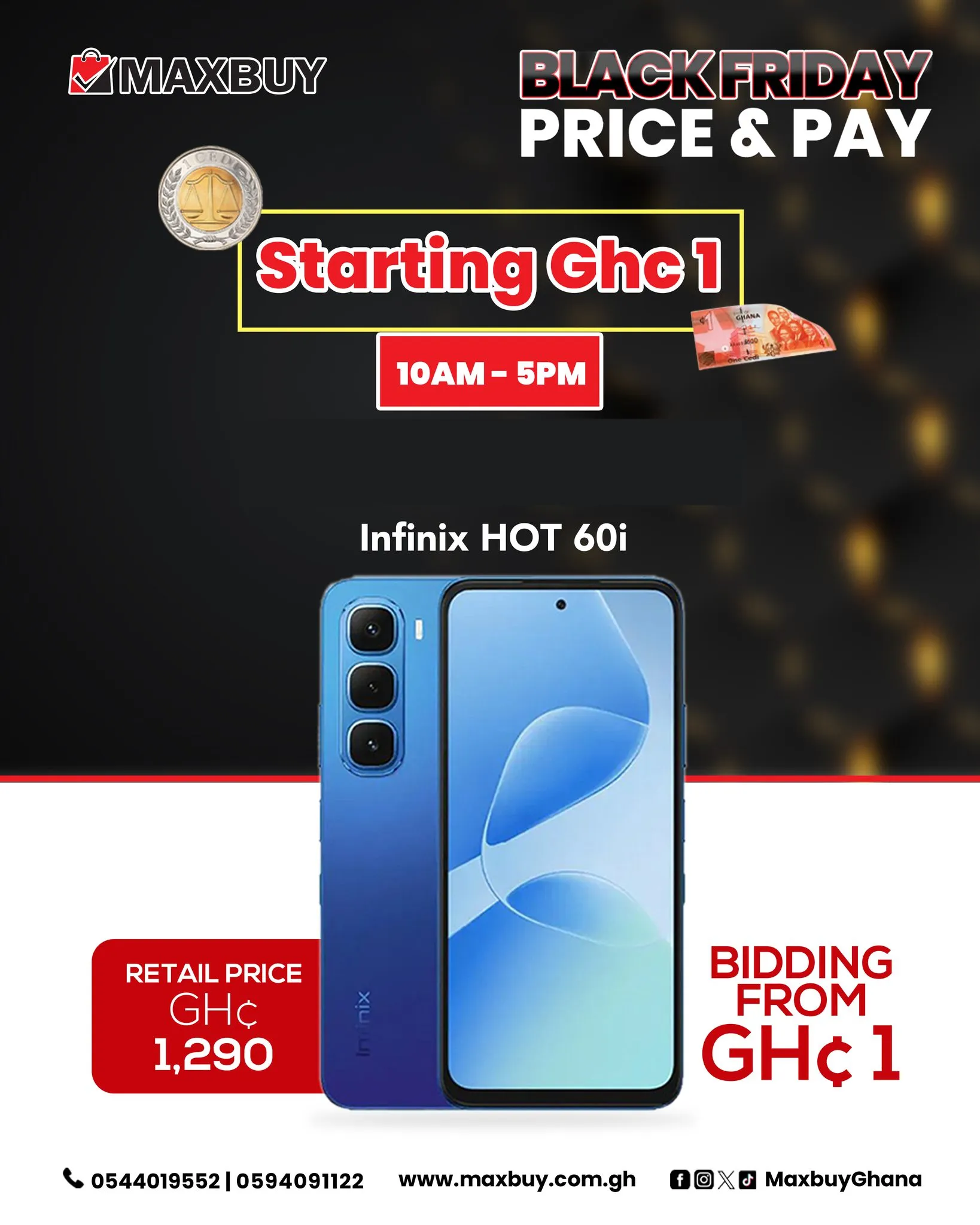 💥 Maxbuy Black Friday Deals | November 2025 | From GHS 1