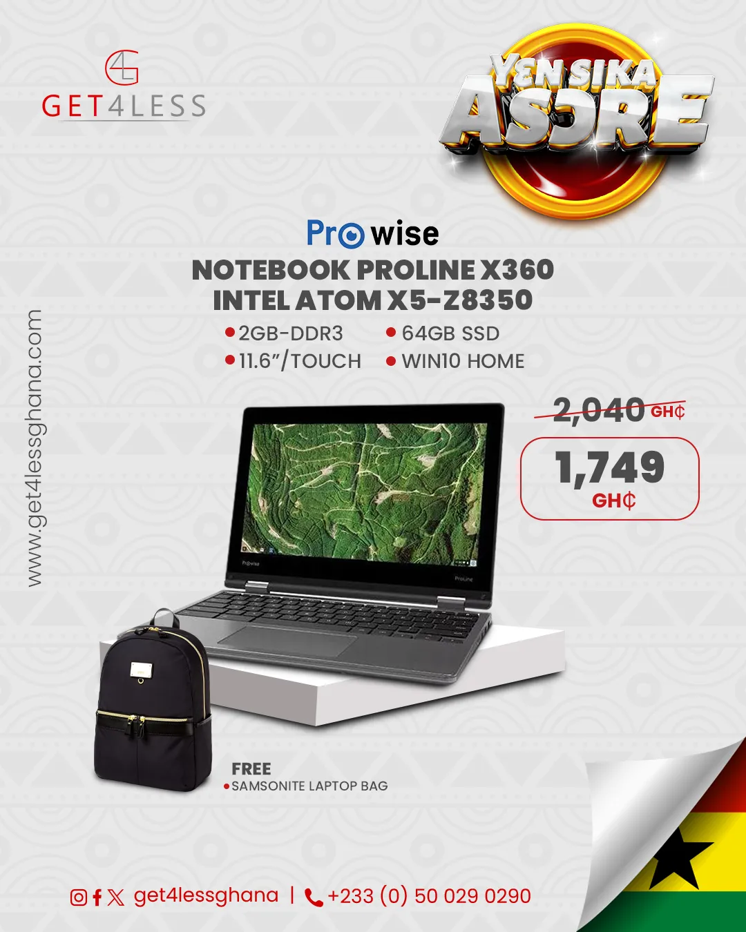 🎉 Yen Sika Asore Promo | Get4less Ghana's Ultimate Savings Deal 🛍️