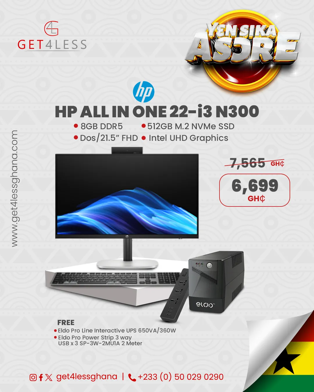 🎉 Yen Sika Asore Promo | Get4less Ghana's Ultimate Savings Deal 🛍️