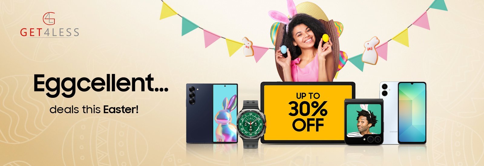 Get4less Easter Banner