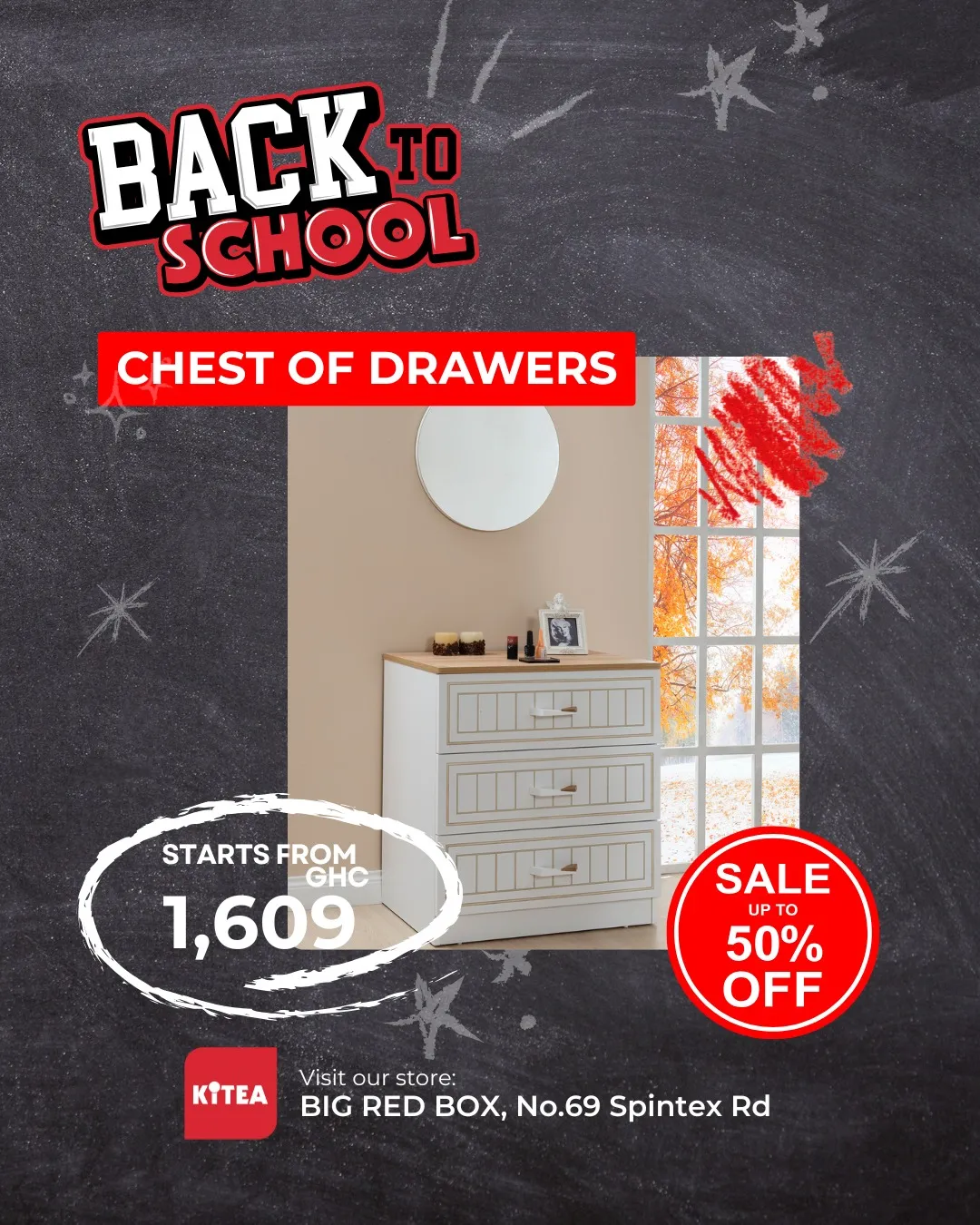 📚 Kitea Back to School Promo | 🪑 Smart Style for Student Life!