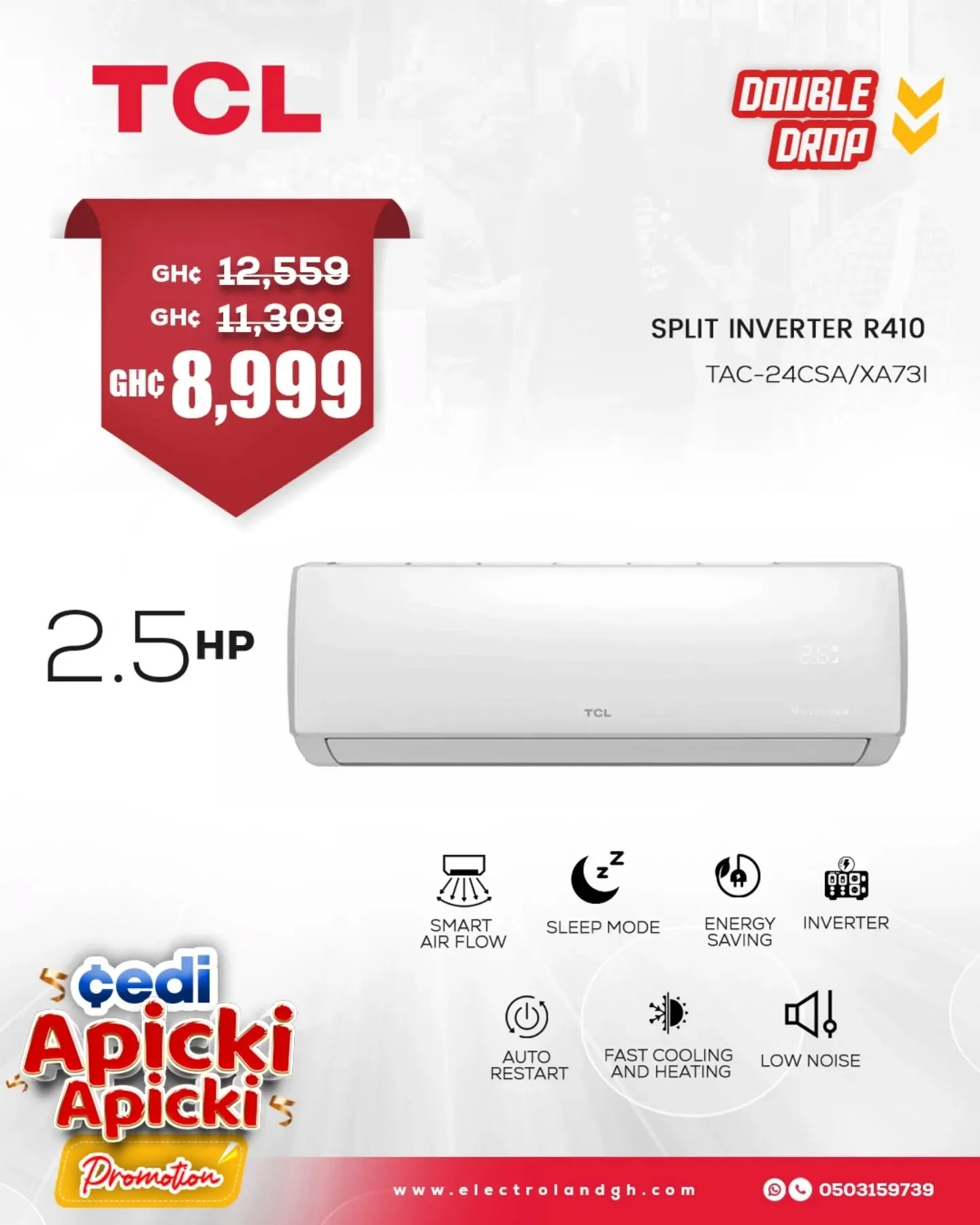 📺 TCL Electronics Promo | Big Deals @ Electroland Ghana 🎉