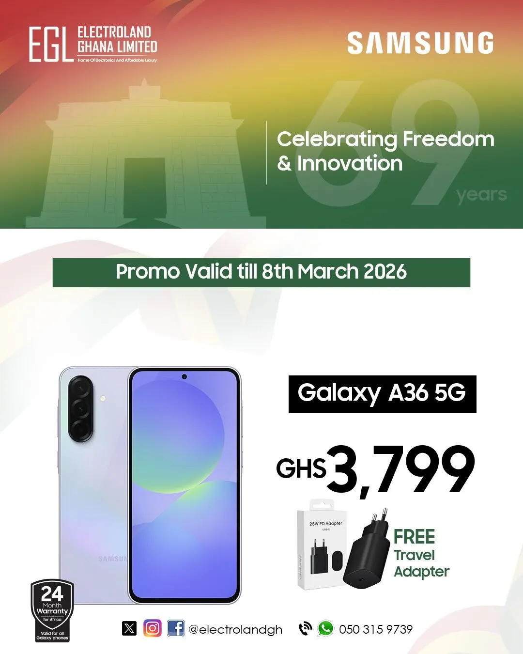 🇬🇭 Electroland Ghana Independence | Offers & Vouchers 🎉