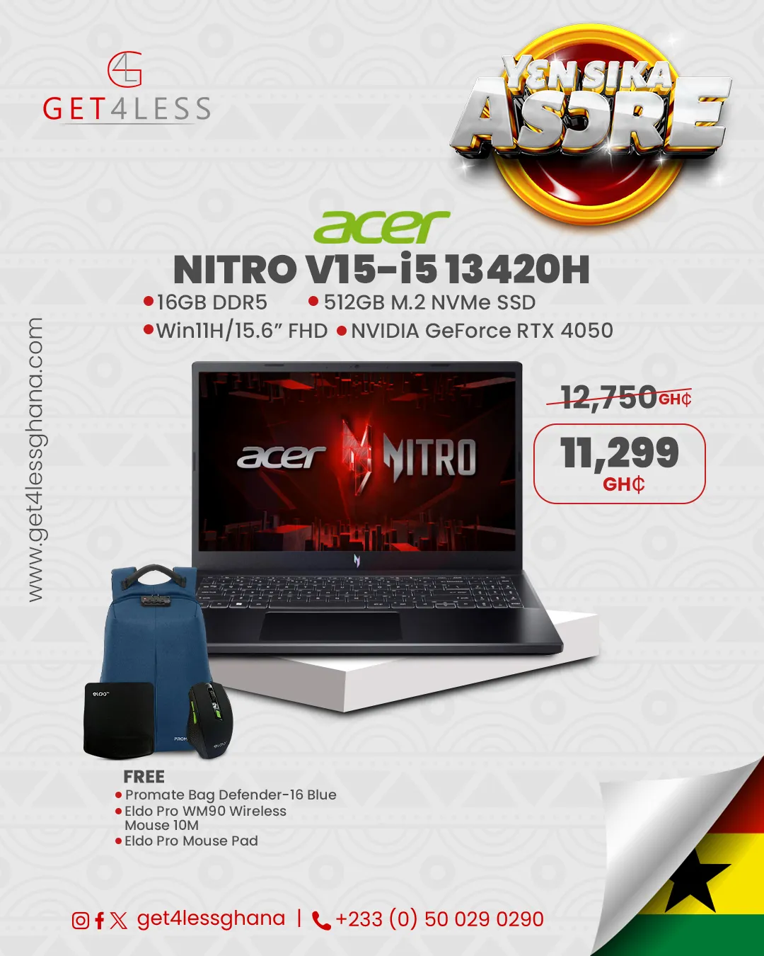 🎉 Yen Sika Asore Promo | Get4less Ghana's Ultimate Savings Deal 🛍️
