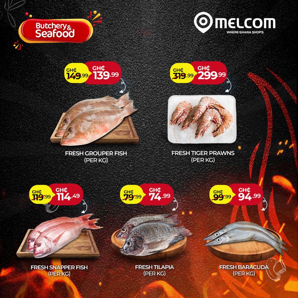 🌊 Melcom Seafood Extravaganza! 🦐🐟