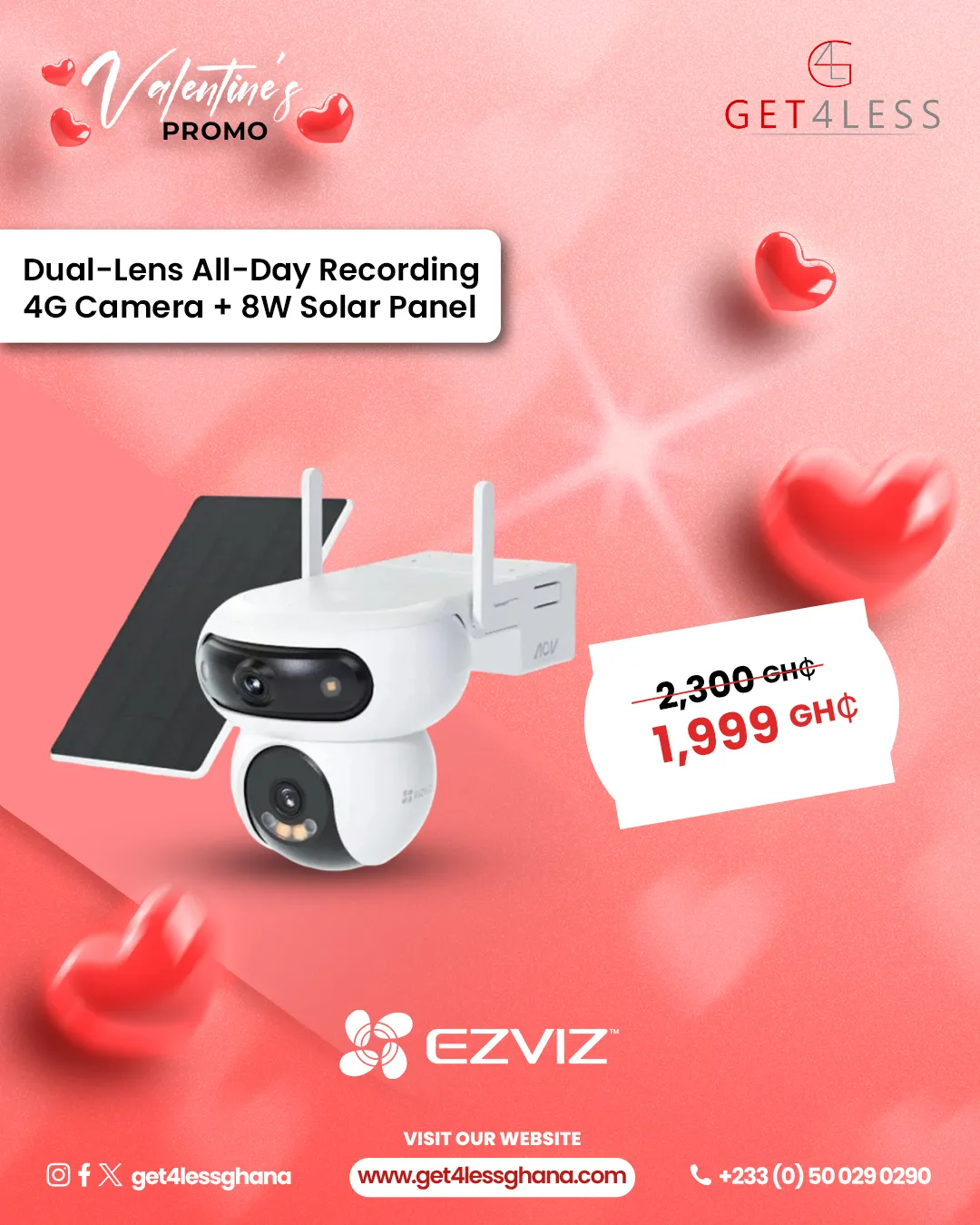 🎁 Get4Less Ghana Valentine Deals | Juicy Promos Inside!