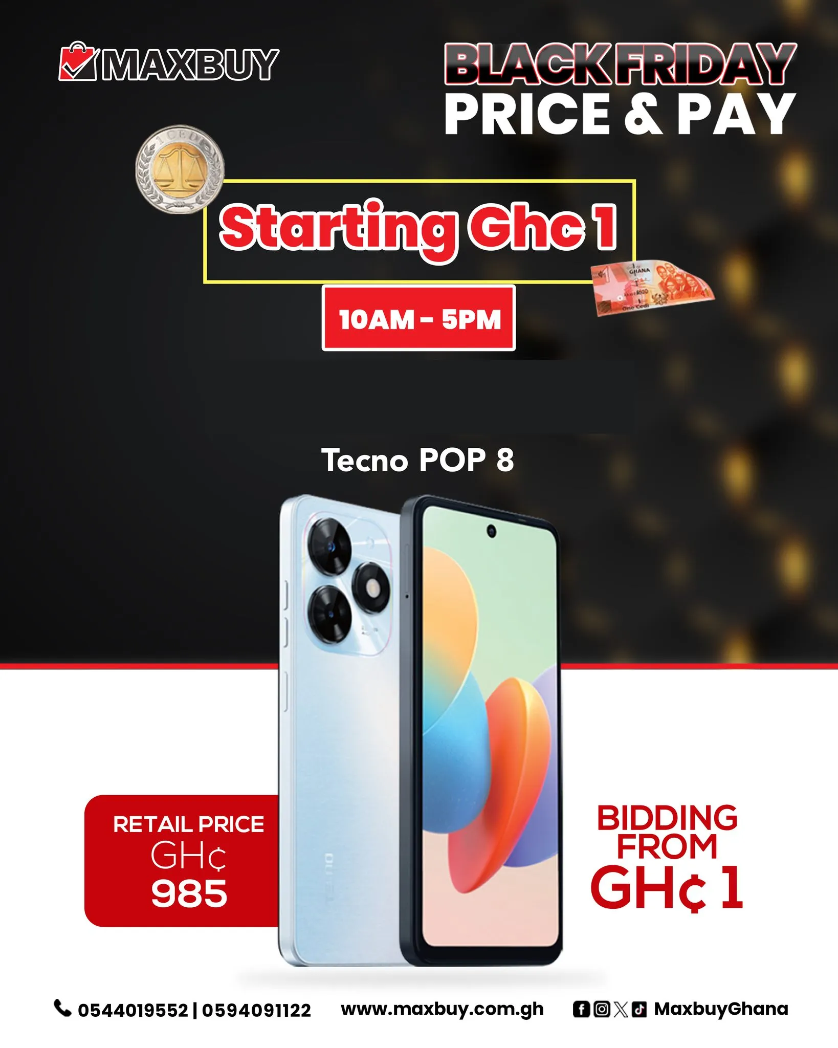 💥 Maxbuy Black Friday Deals | November 2025 | From GHS 1