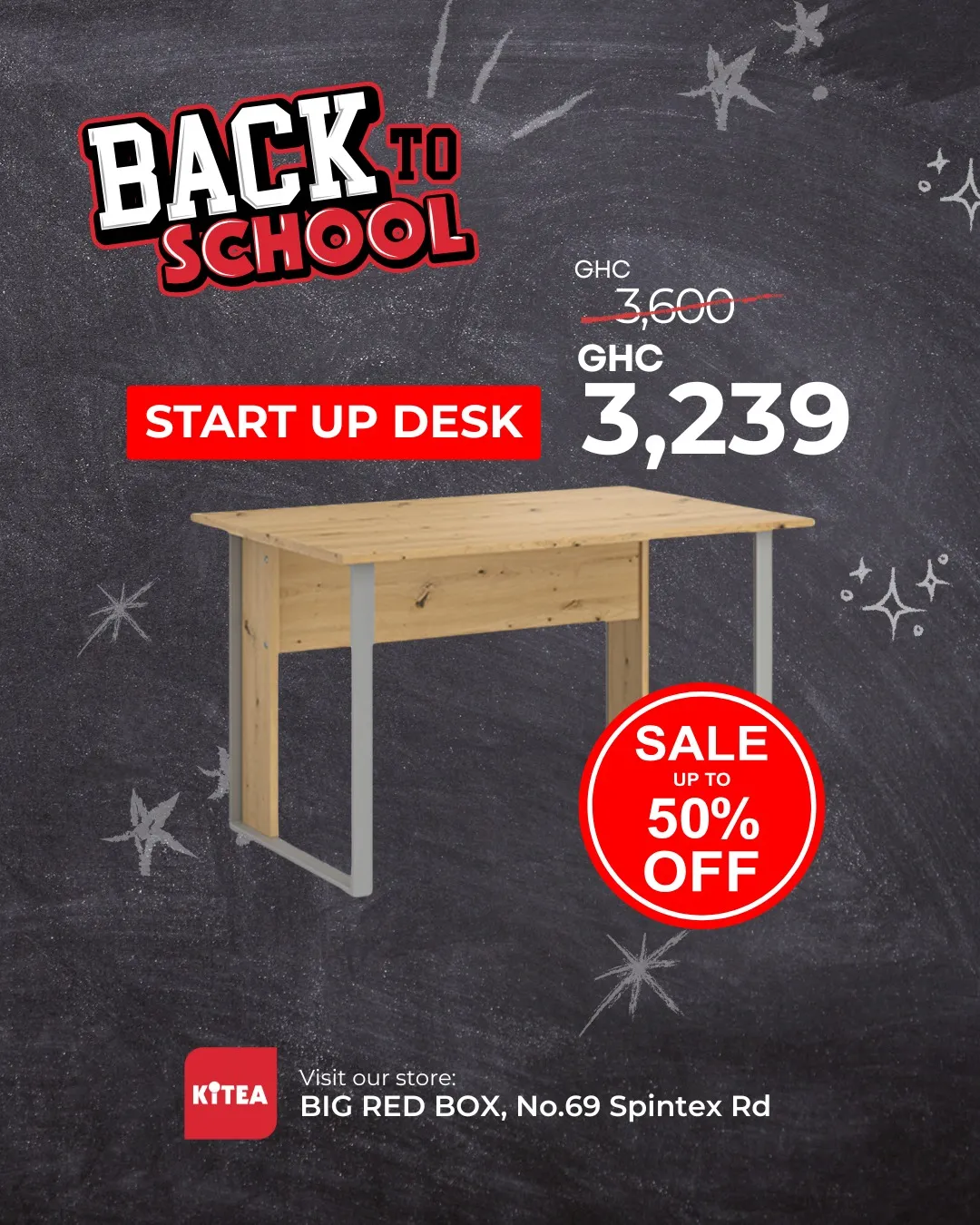 📚 Kitea Back to School Promo | 🪑 Smart Style for Student Life!