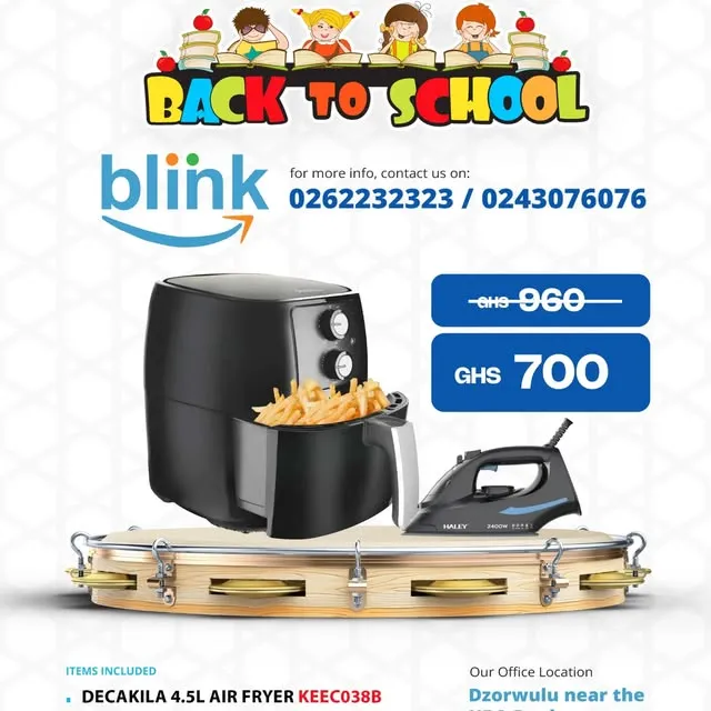 📚 Blink Ghana Back to School Promo | ✏️ Gear Up & Save Big!