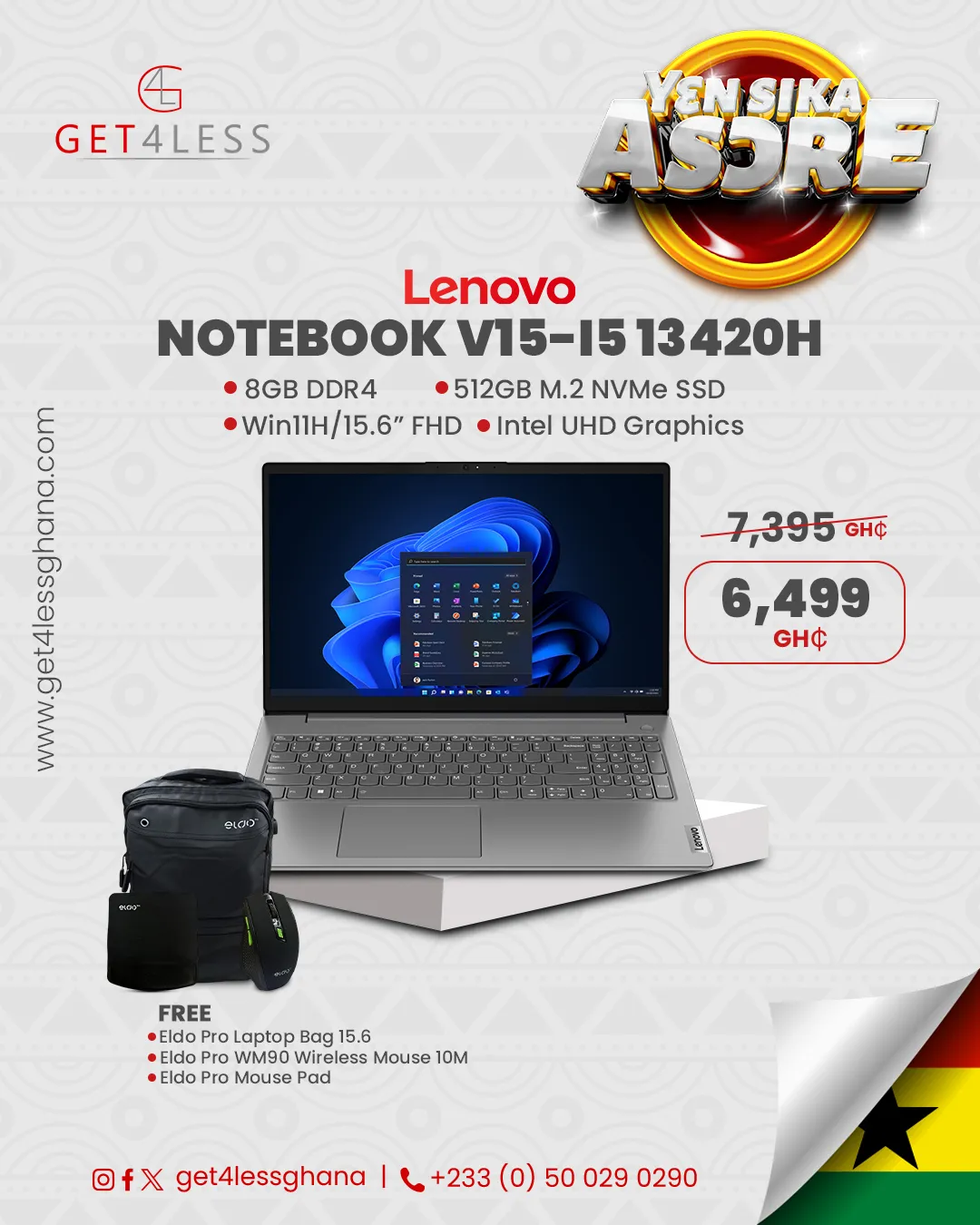 🎉 Yen Sika Asore Promo | Get4less Ghana's Ultimate Savings Deal 🛍️