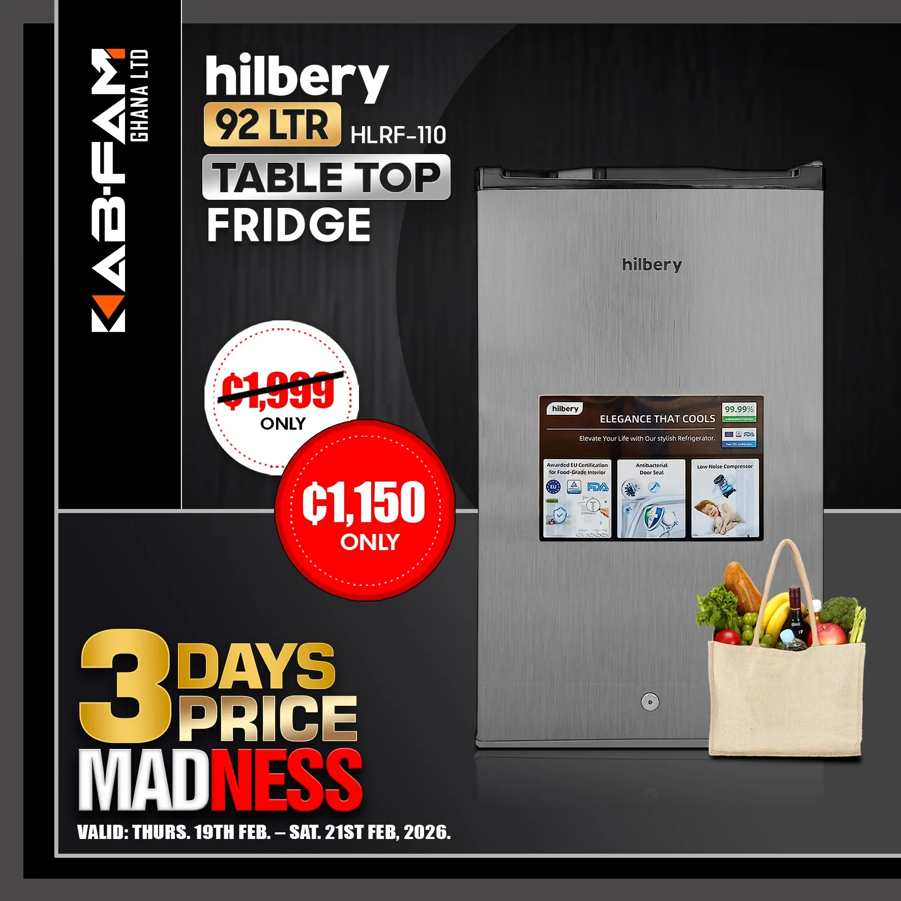 🔥 KABFAM Ghana 3‑Day Madness Promo | Crazy Deals Inside 🛒