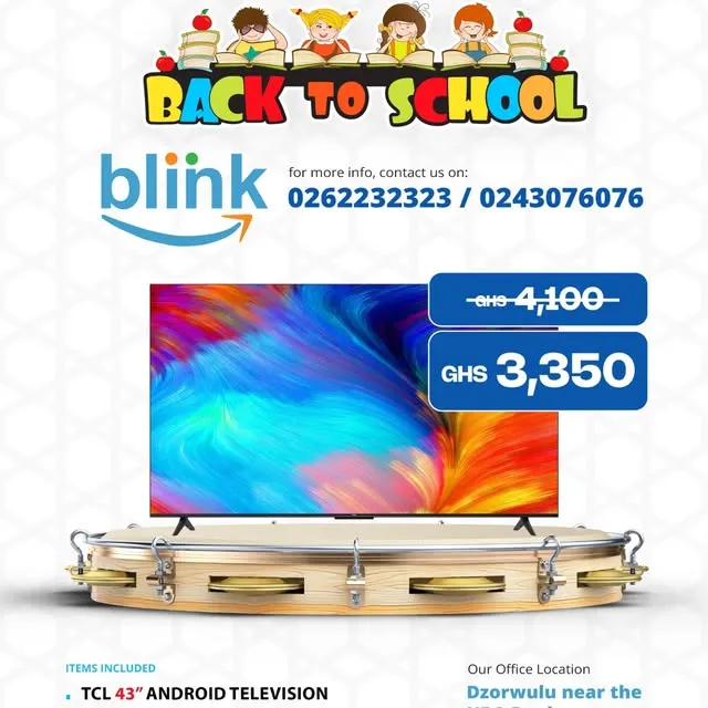 📚 Blink Ghana Back to School Promo | ✏️ Gear Up & Save Big!